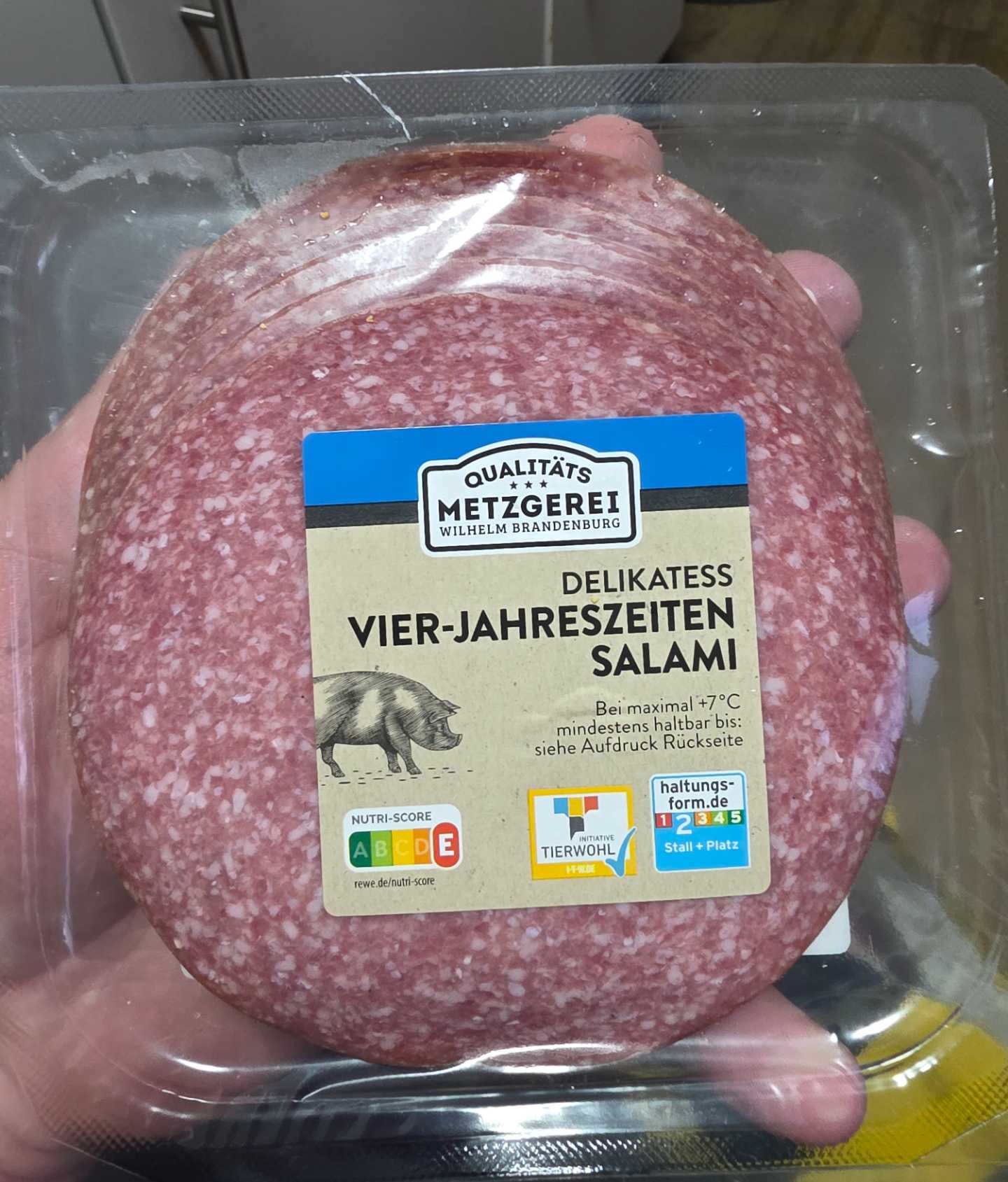 Vier-Jahreszeiten Salami