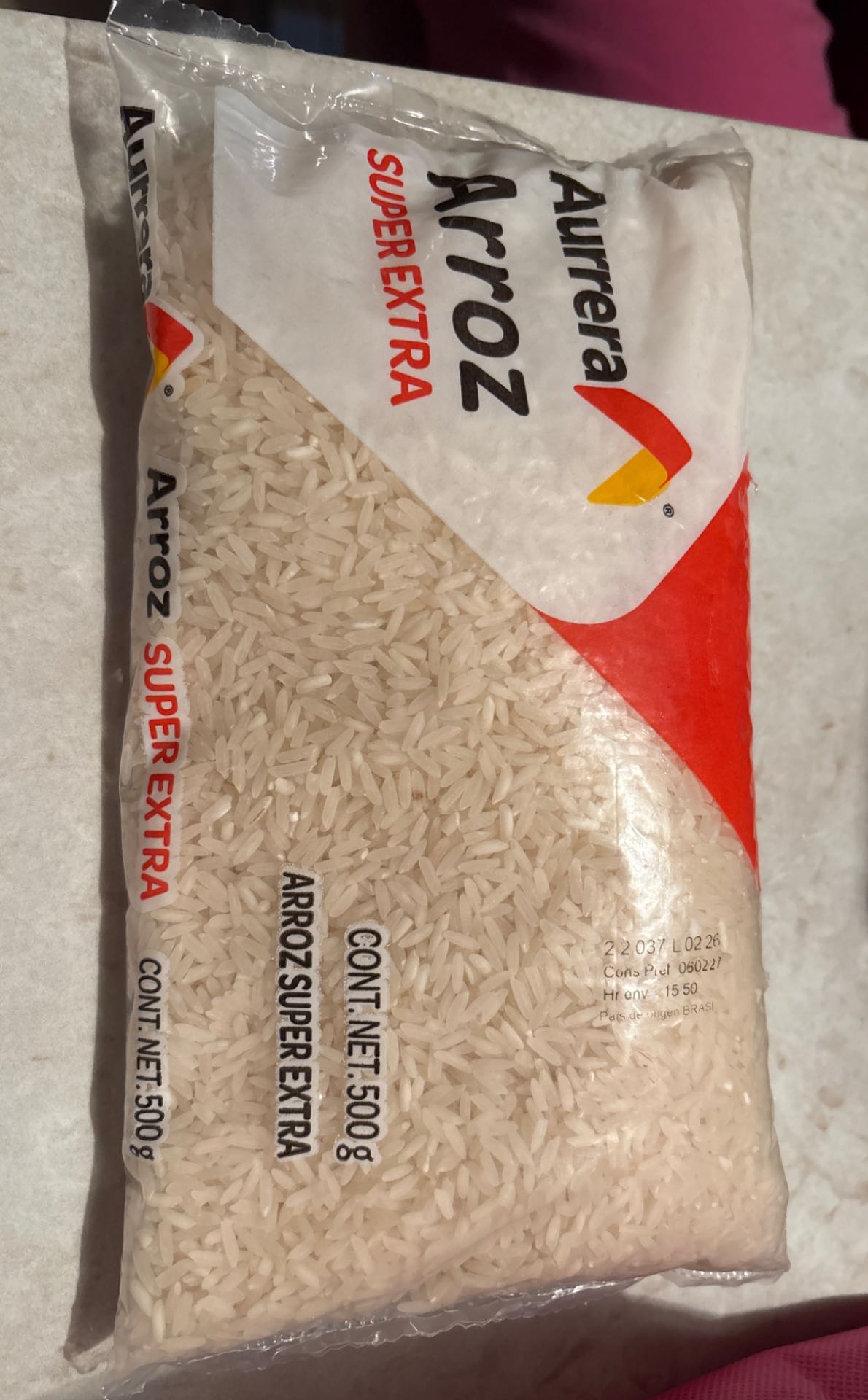 Arroz, Aurrera