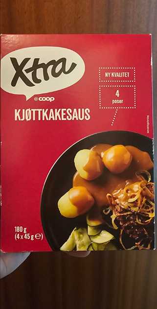 Kjøttkakesaus 4 poser