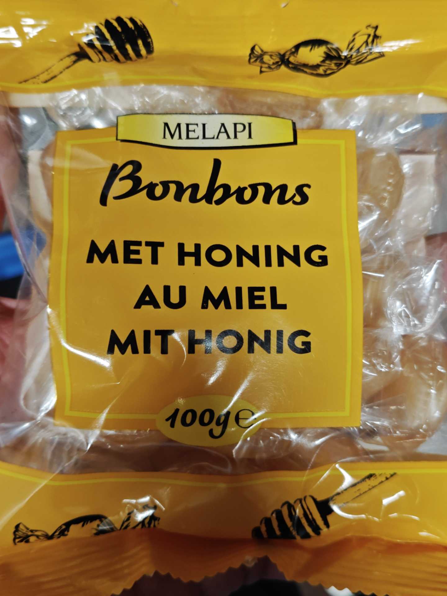 Bonbons met honing