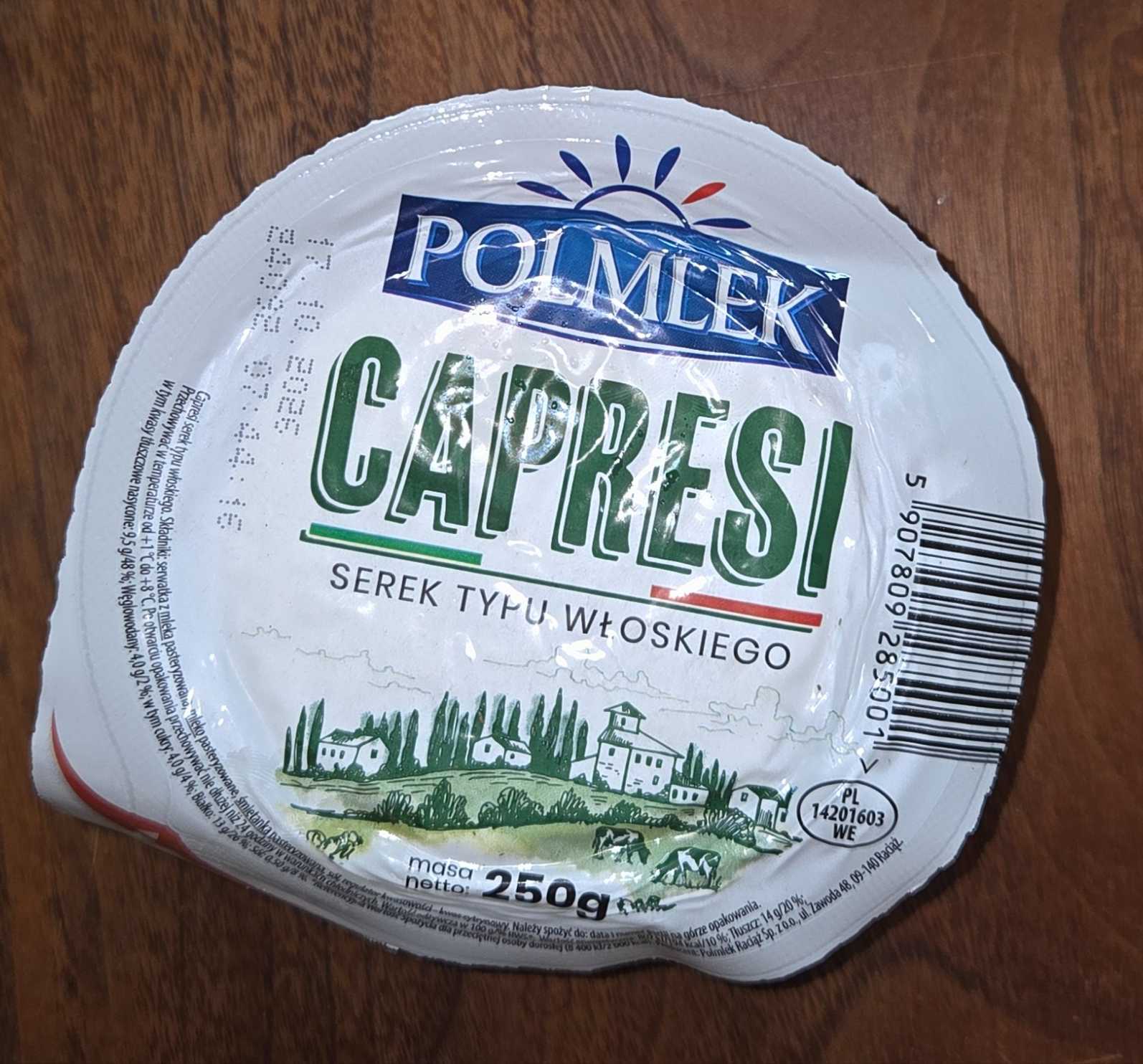 Capresi serek tyou włoskiego