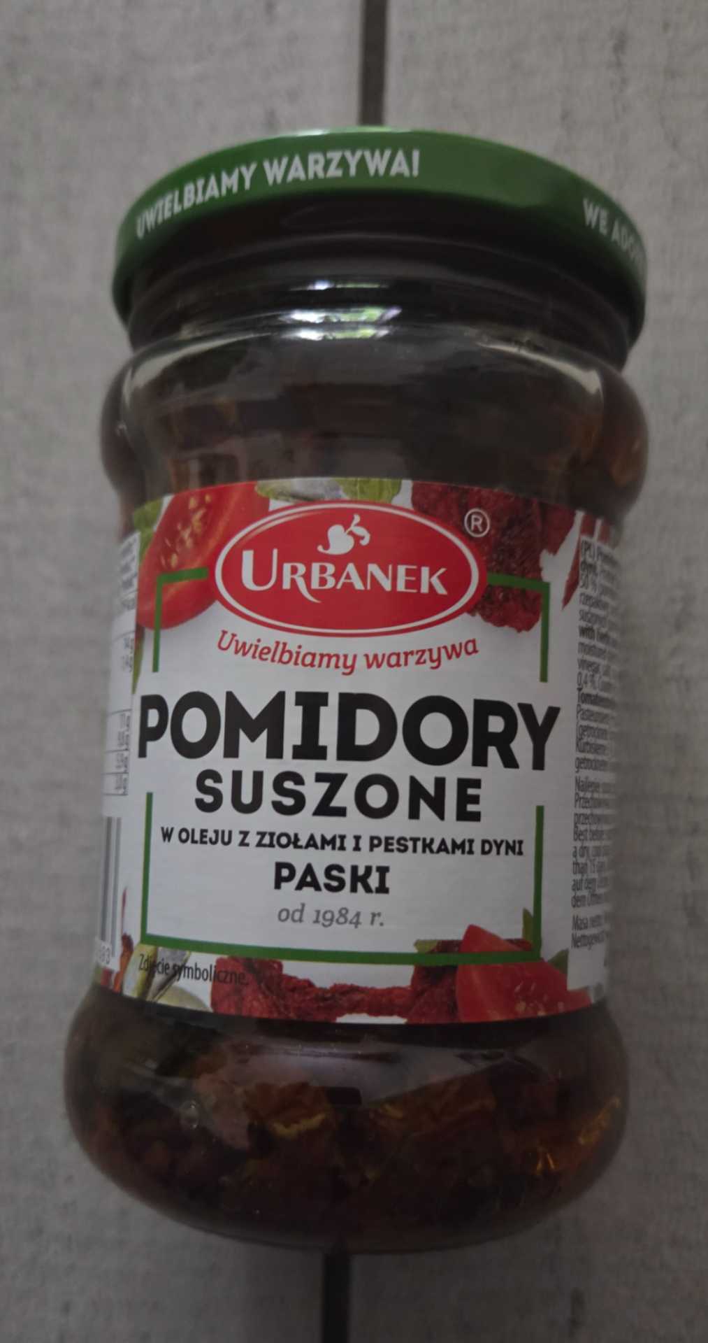 Pomidory suszone paski