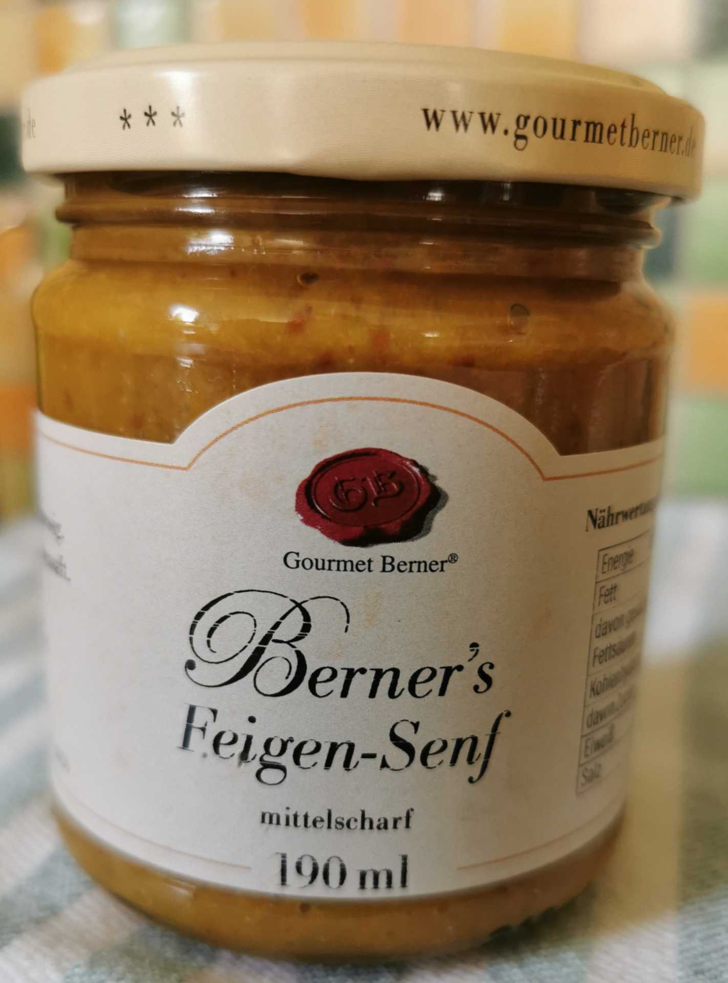 Berner's Feigen-Senf