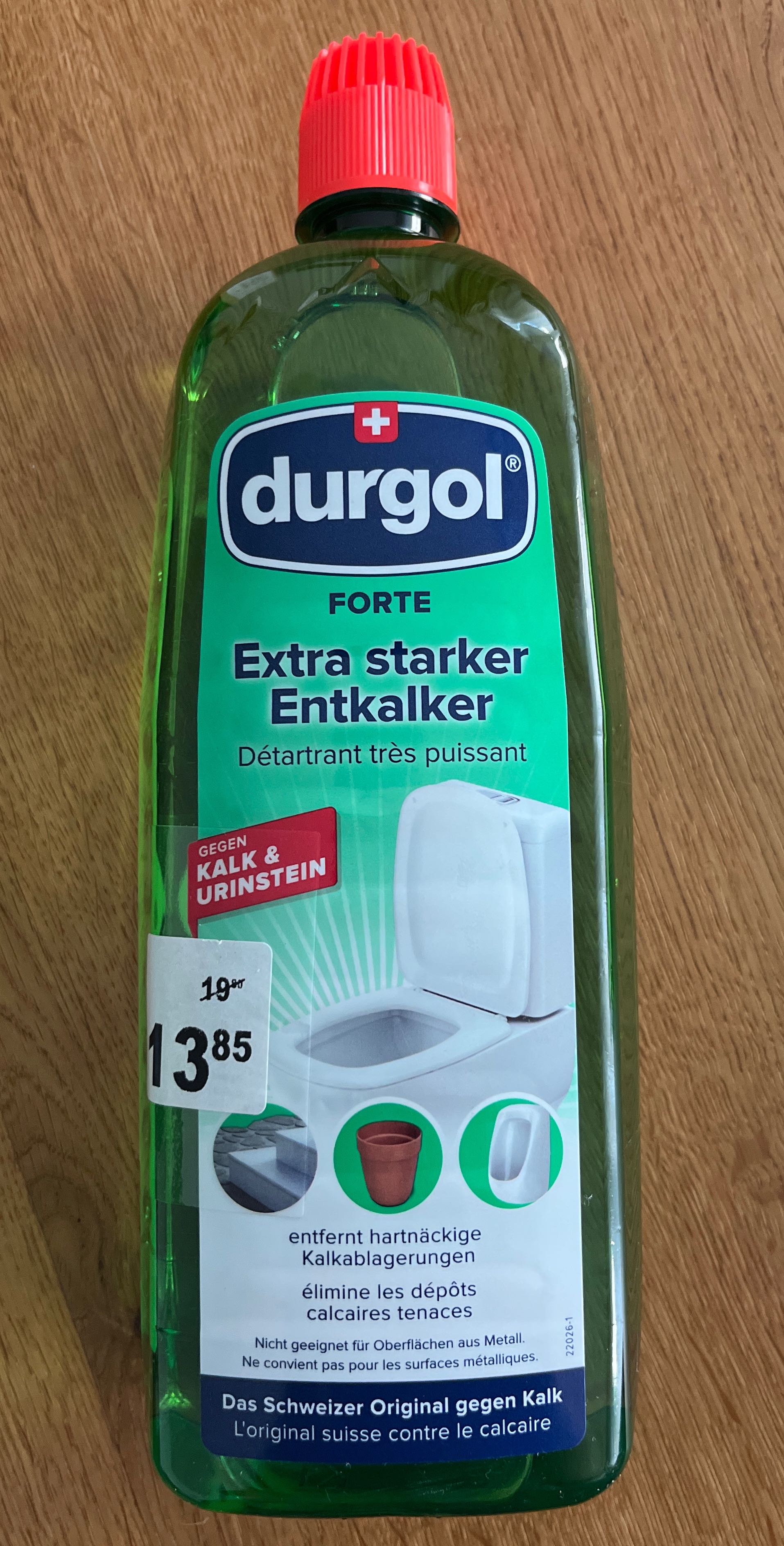 Extra starker Entkalker