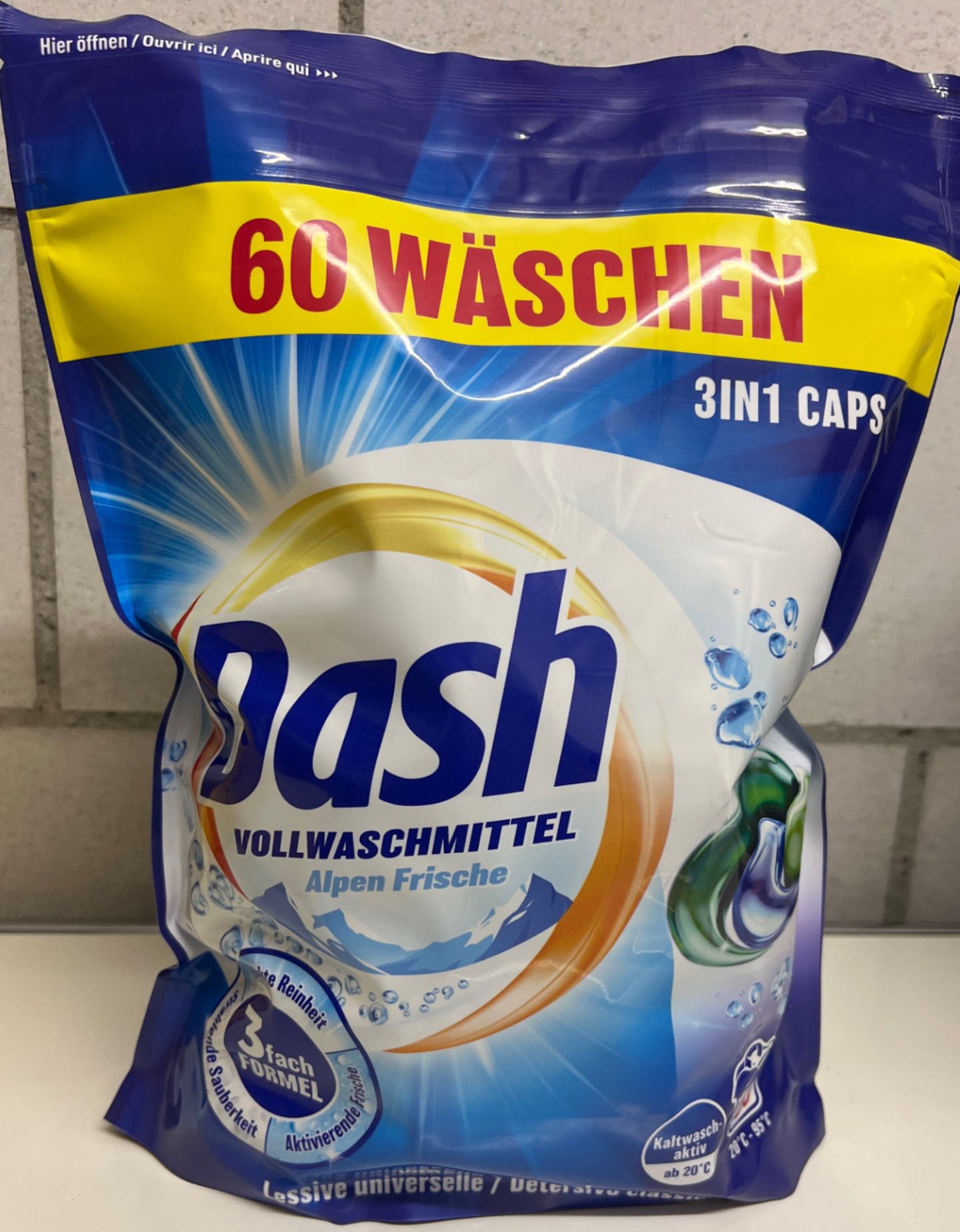 Vollwaschmittel Alpen Frische
