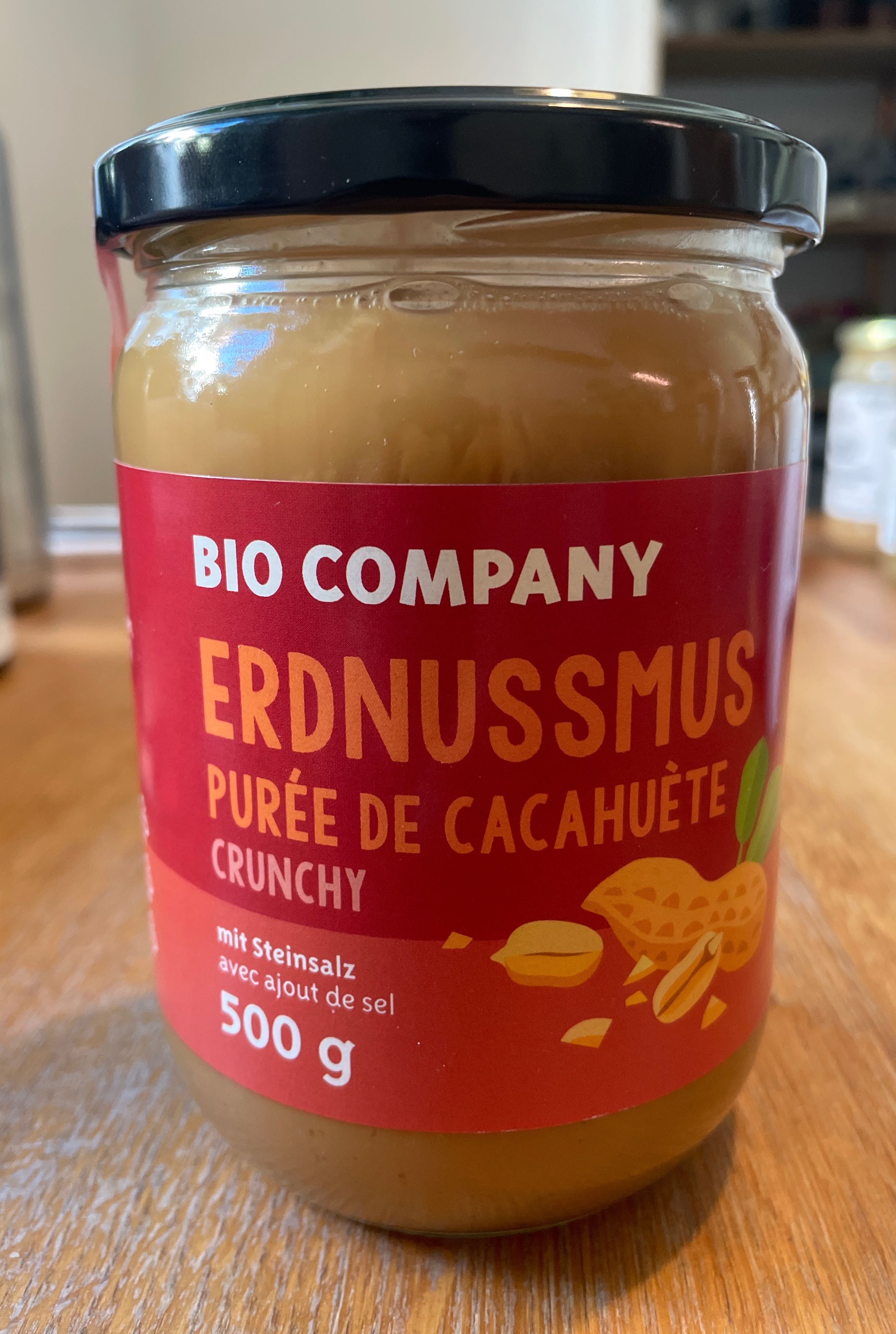 Erdnussmus Crunchy