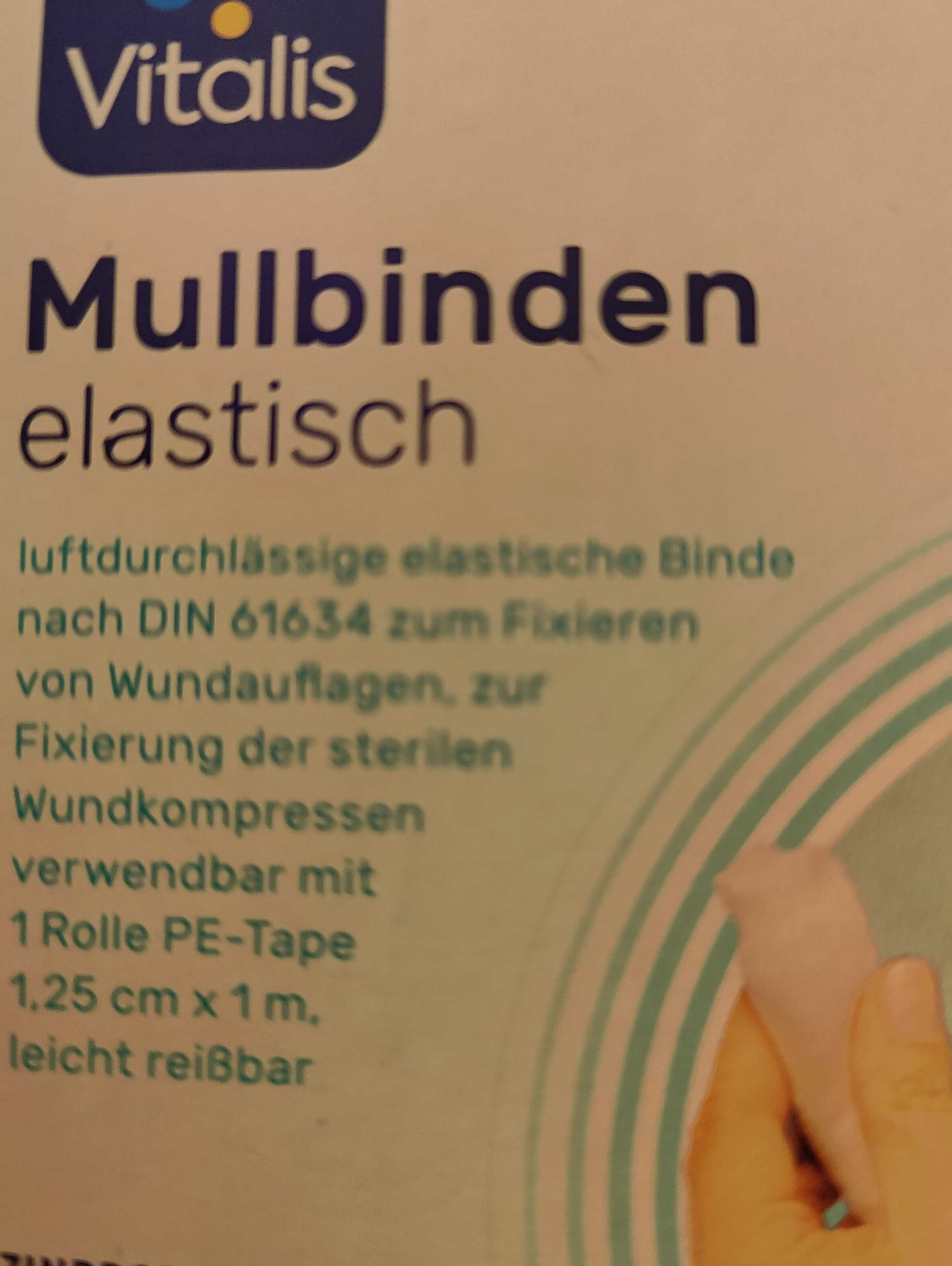 Mullbinde elastisch