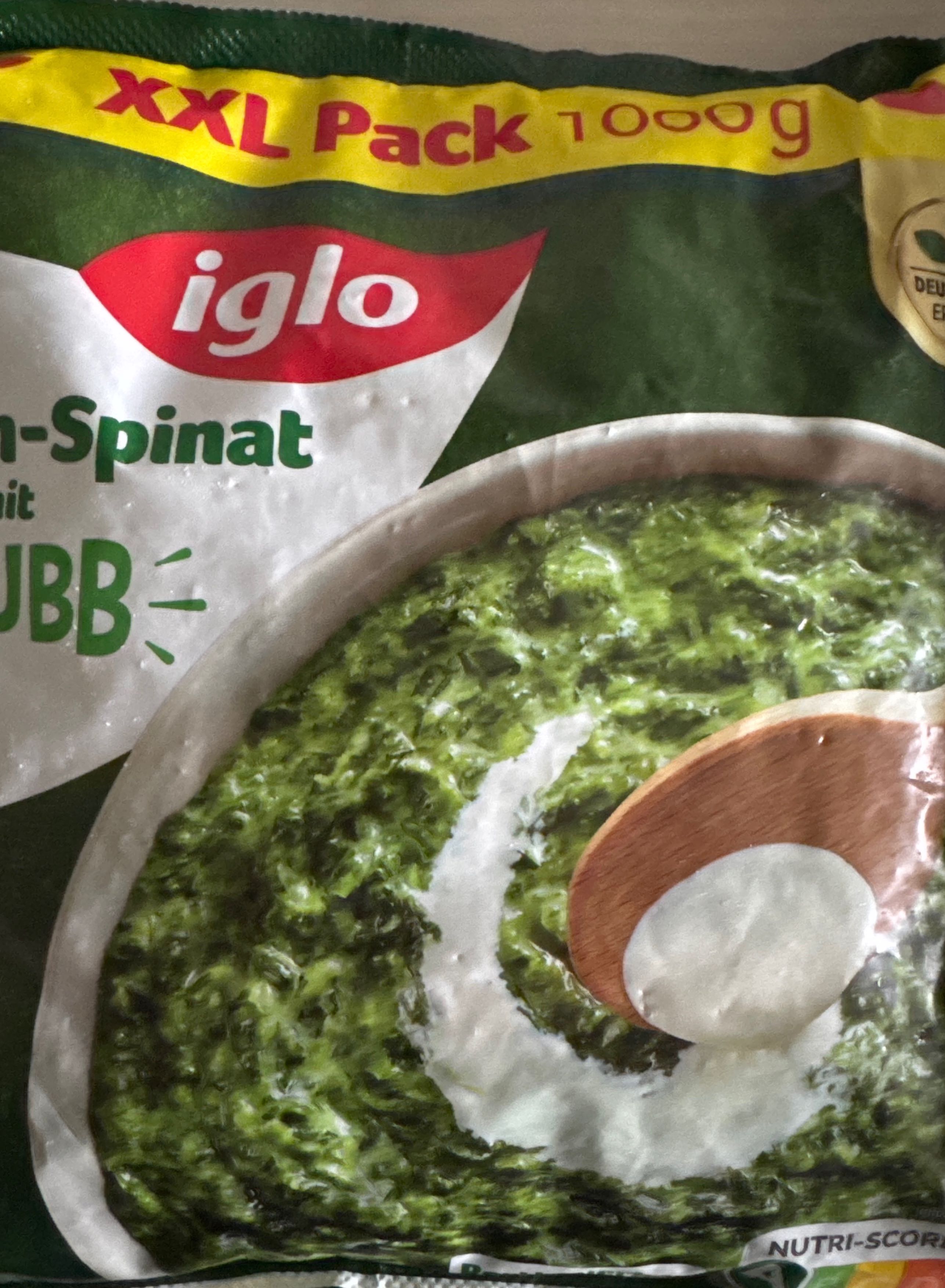 Iglo Rahm Spinat