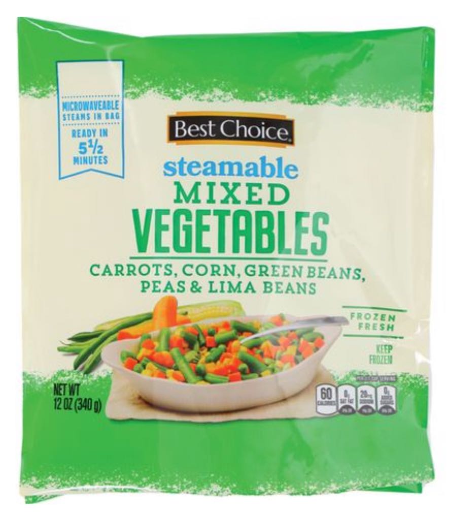 Steamable Mixed Vegetables