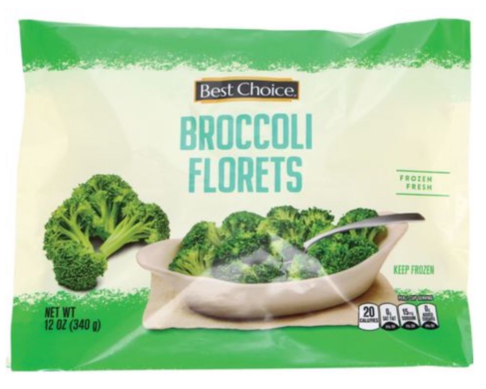 Steamable Broccoli Florets