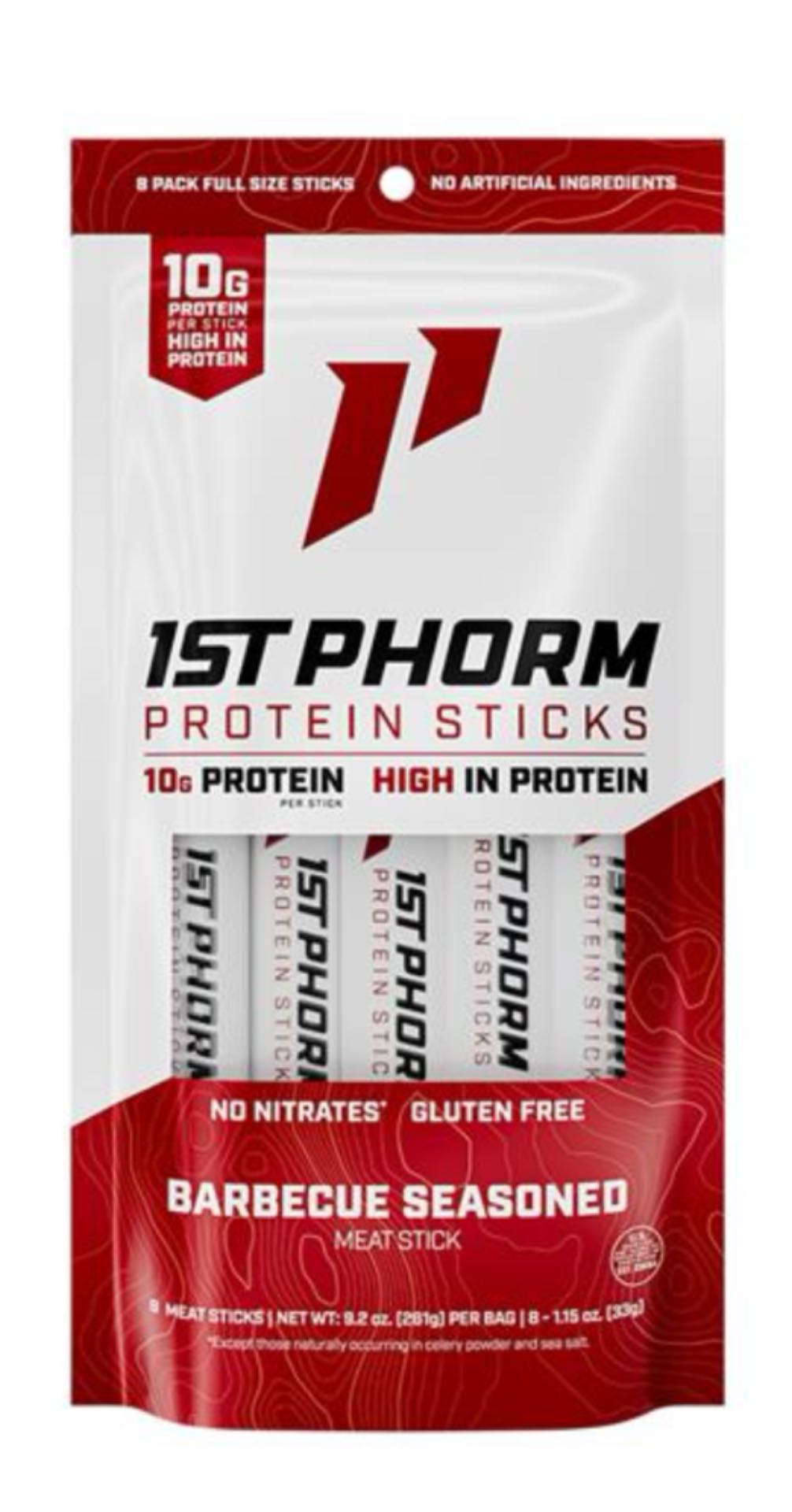 Barbecue Seasoned 10g Protein Meat Sticks