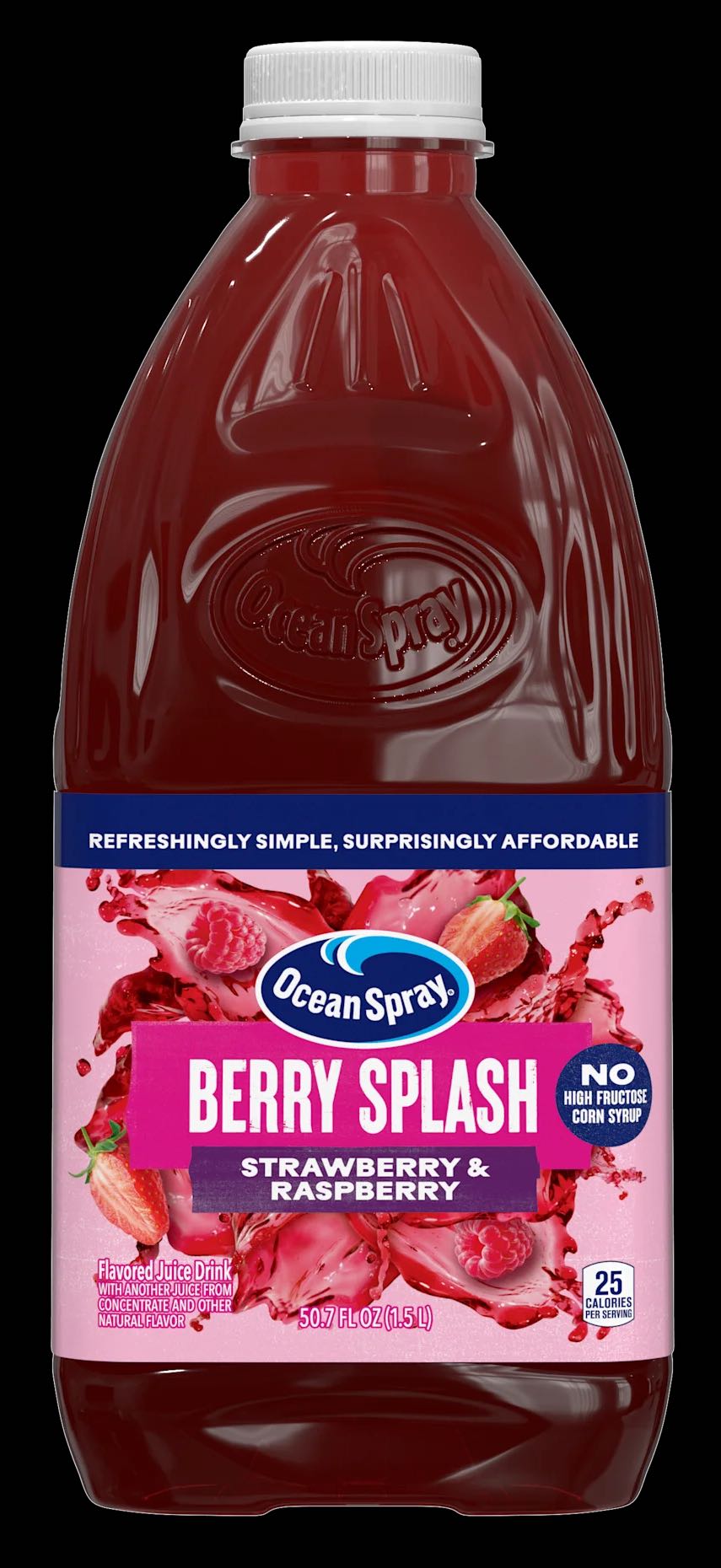 Berry Splash (Strawberry & Raspberry) Juice Drink
