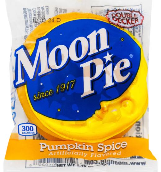 Double Decker Pumpkin Spice Moon Pie