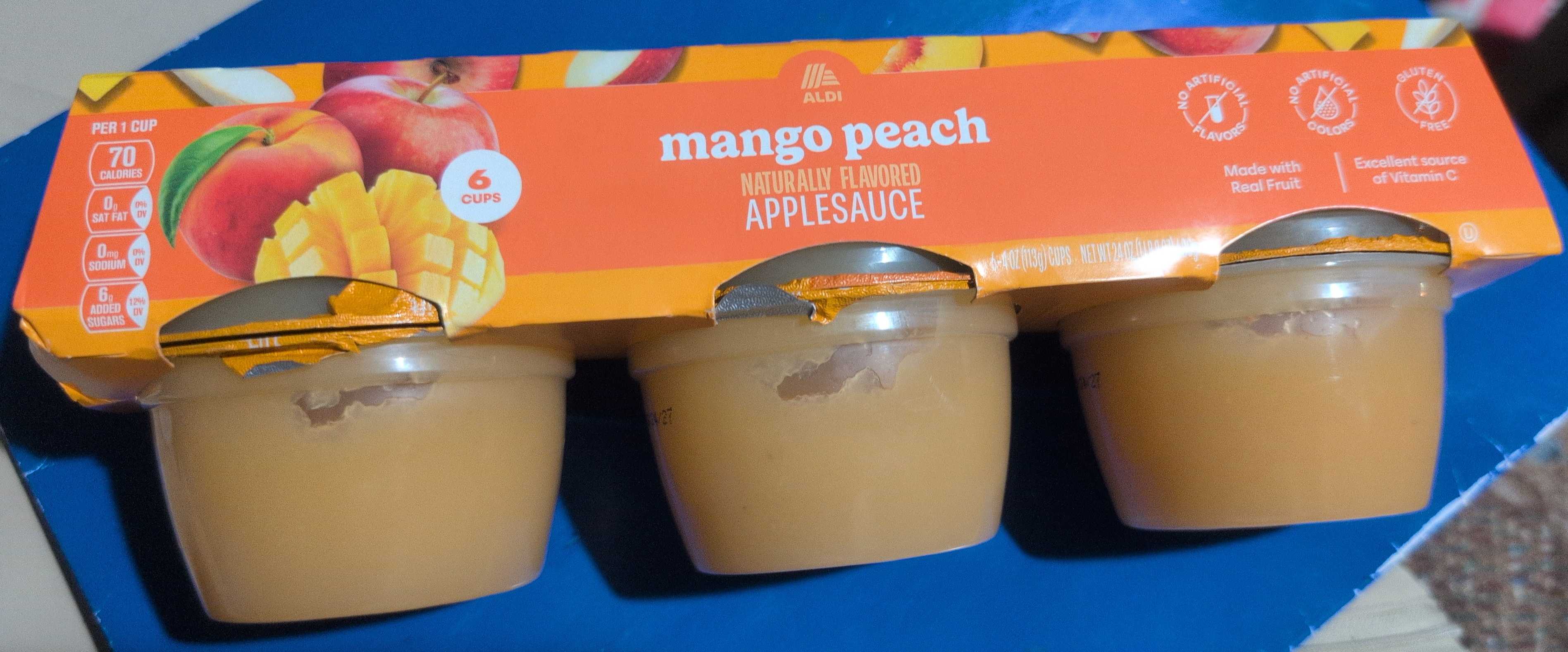 Mango Peach Applesauce 