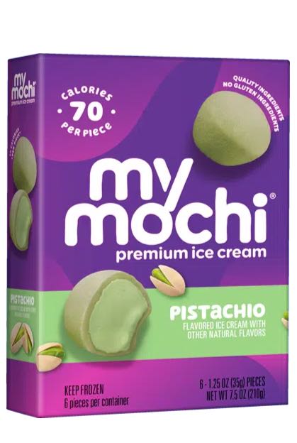 Pistachio Mochi Ice Cream