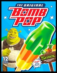 Shrek Pops (Green Apple, Orange & Pineapple)