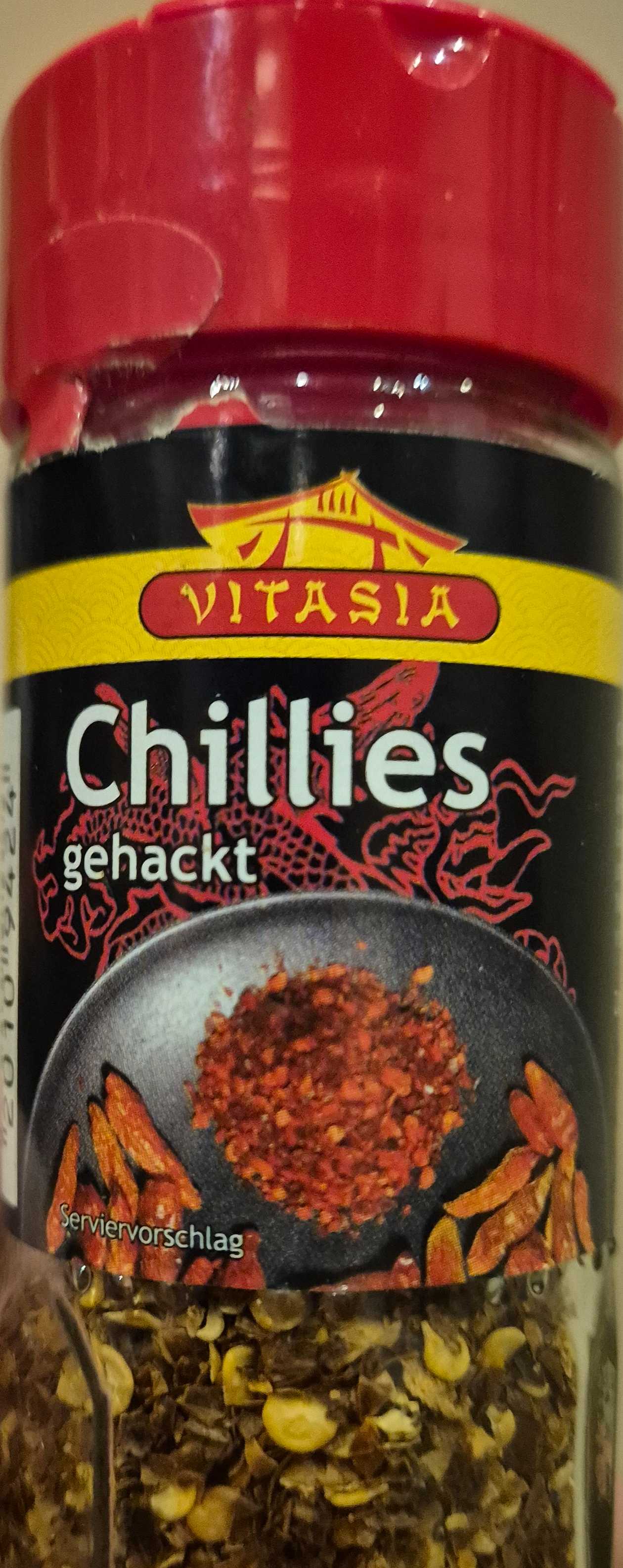 Chillies gehackt
