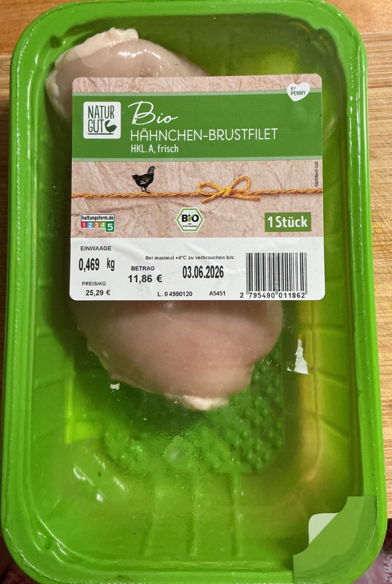 Bio Hähnchen-Brustfilet