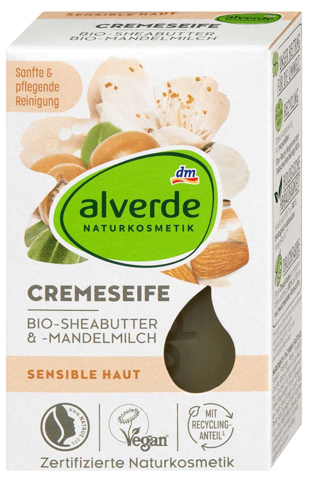 Cremeseife Bio-Sheabutter & - Mandelmilch