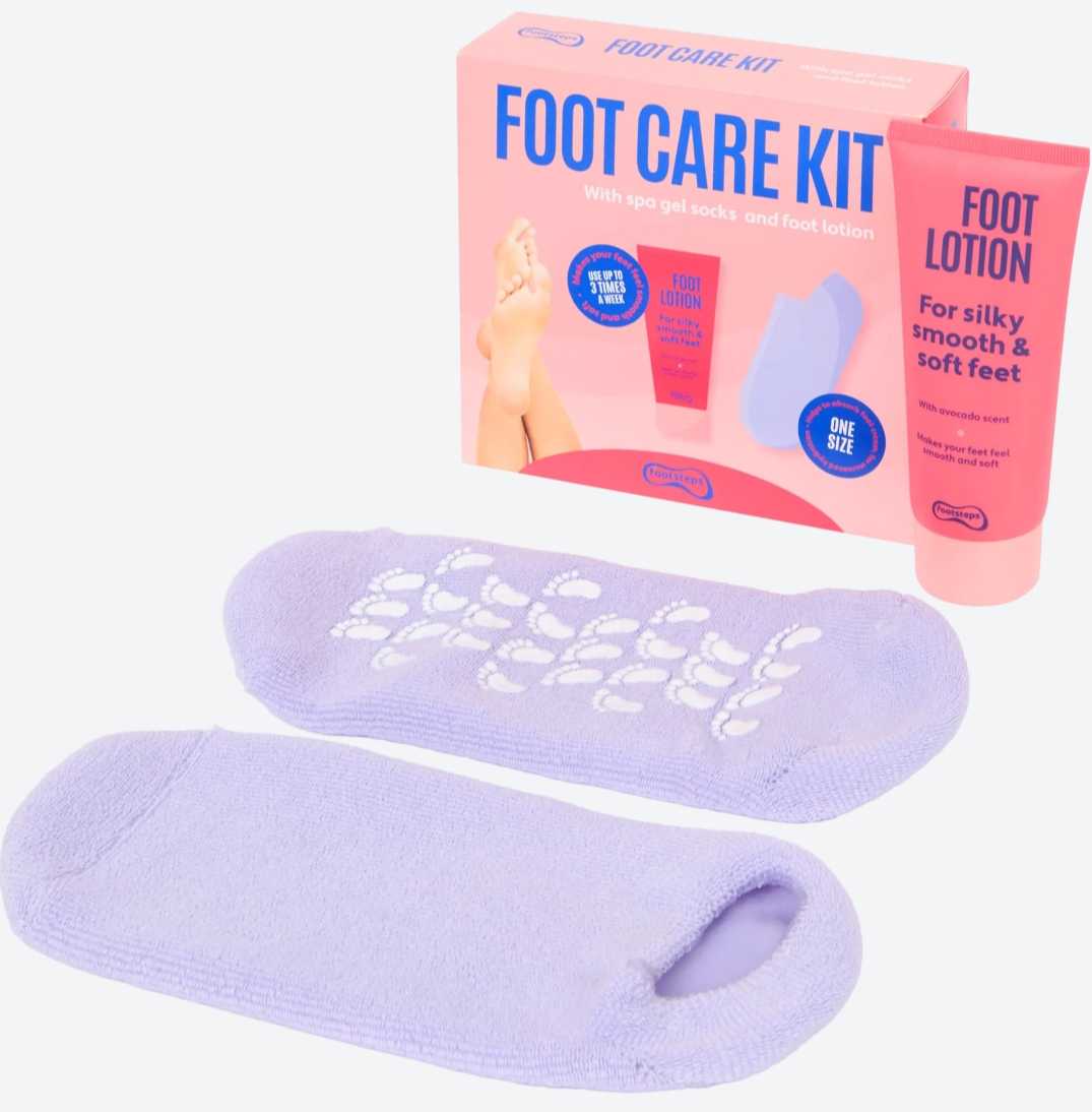 Foot Care Kit (Spa Gel Socken + Fußlotion)