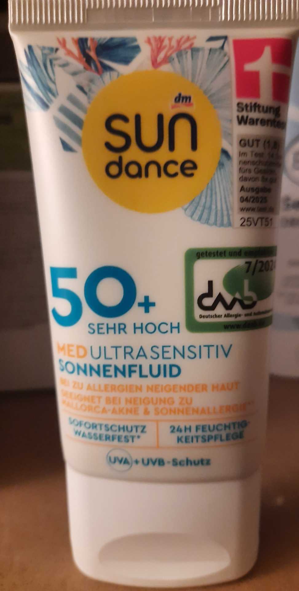 50+ MED Ultra Sensitiv Sonnenfluid