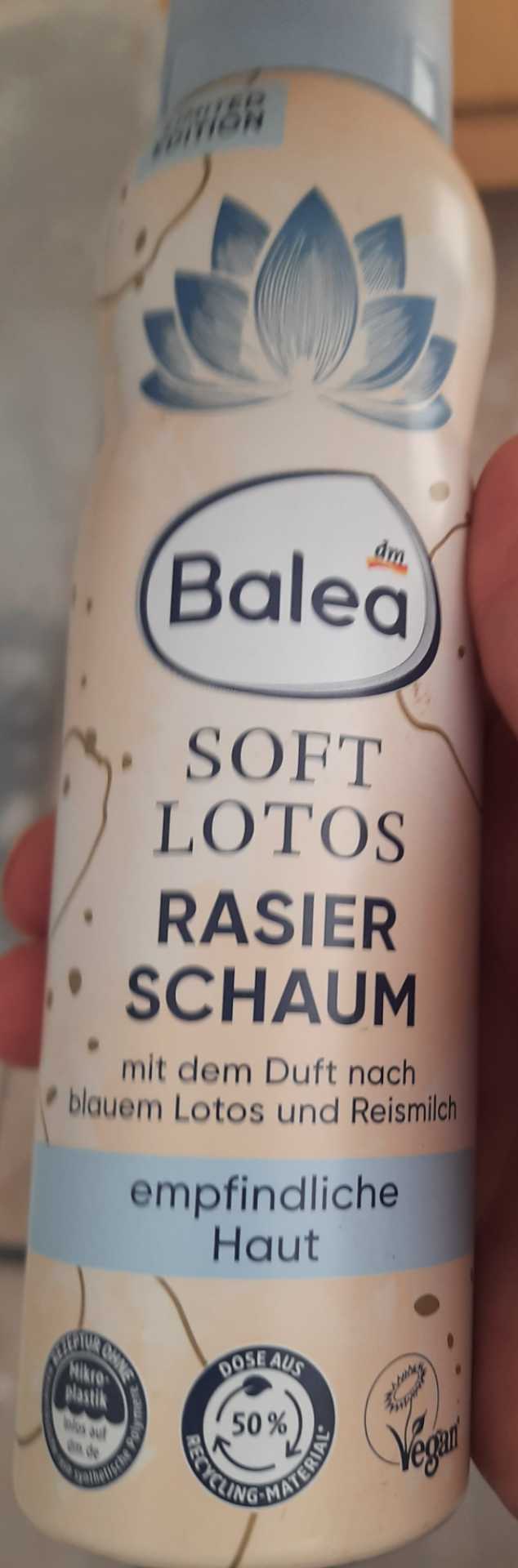 Soft Lotos Rasierschaum