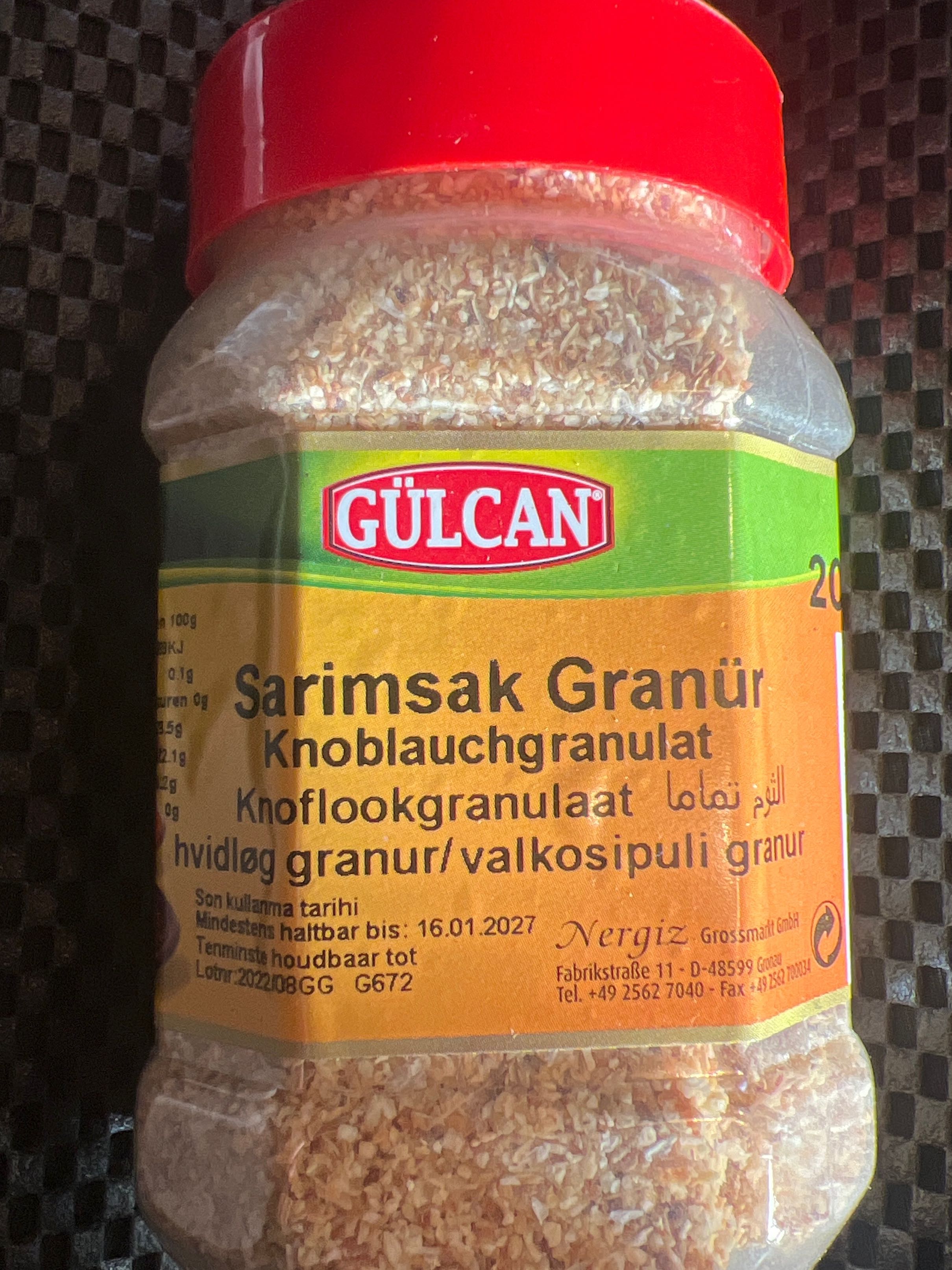 Knoblauchgranulat
