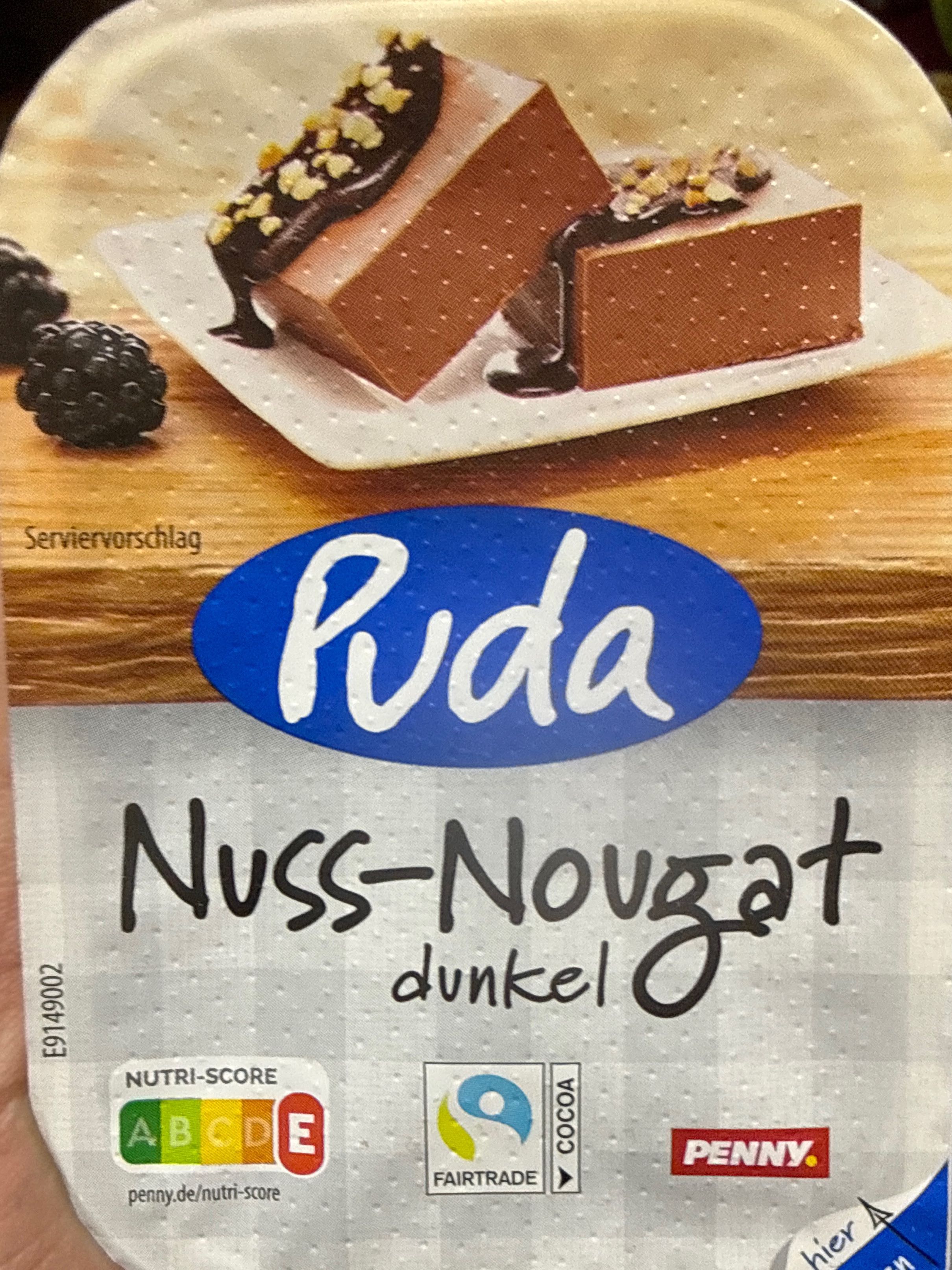 Nuss-Nougat dunkel