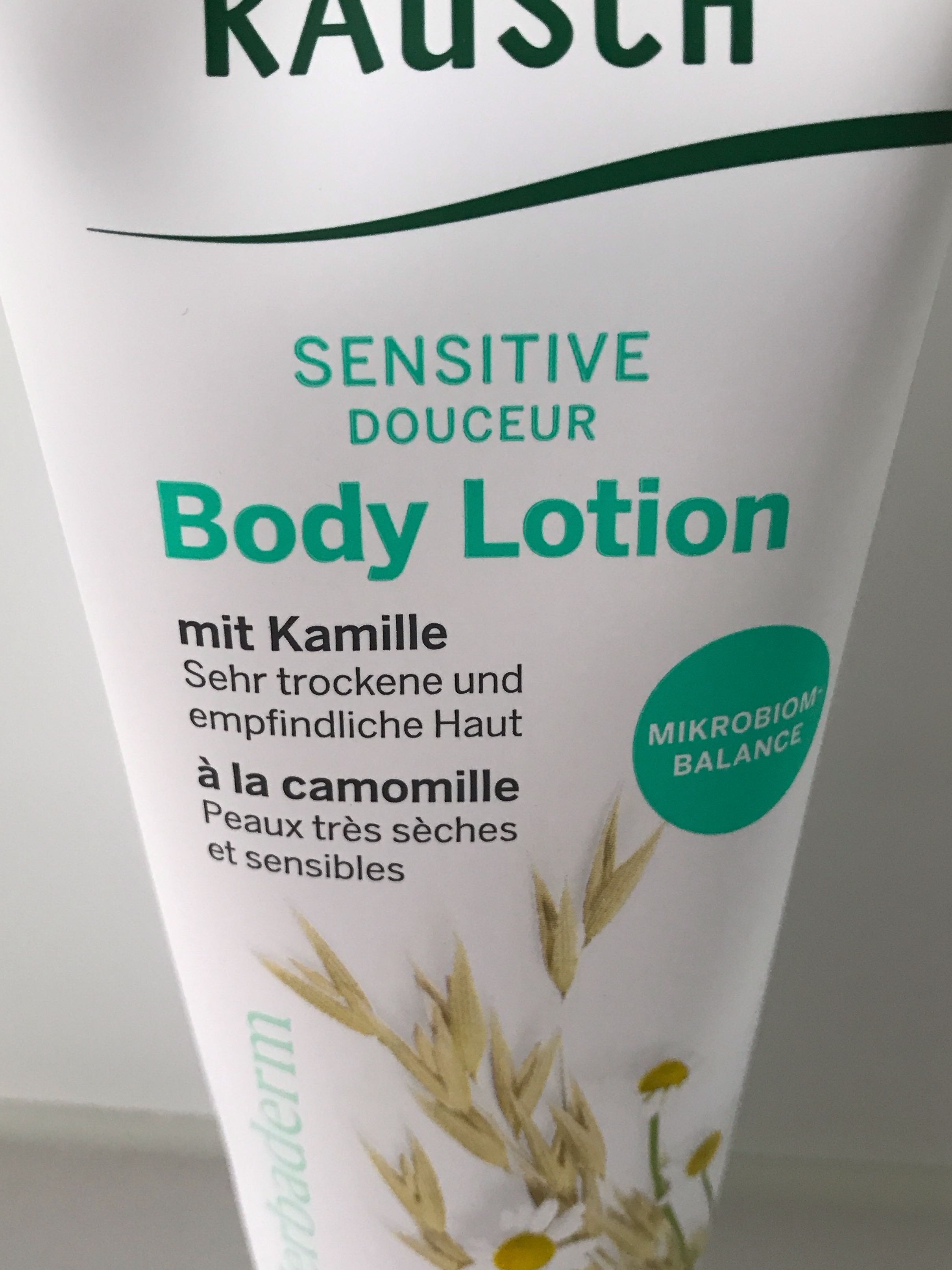 Body Lotion mit Kamille