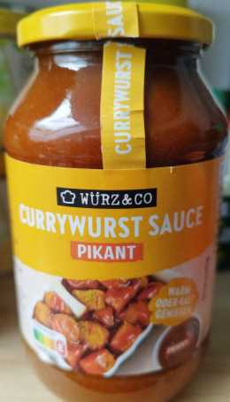 Currywurst Sauce Pikant