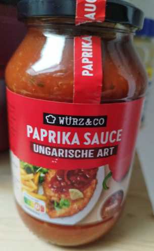 Paprika Sauce ungarischer Art