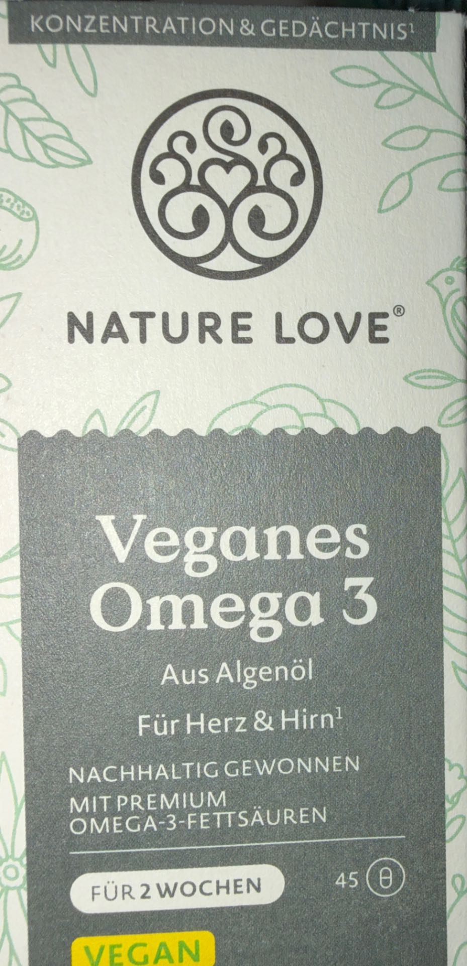Omega 3 vegan, Nature Love