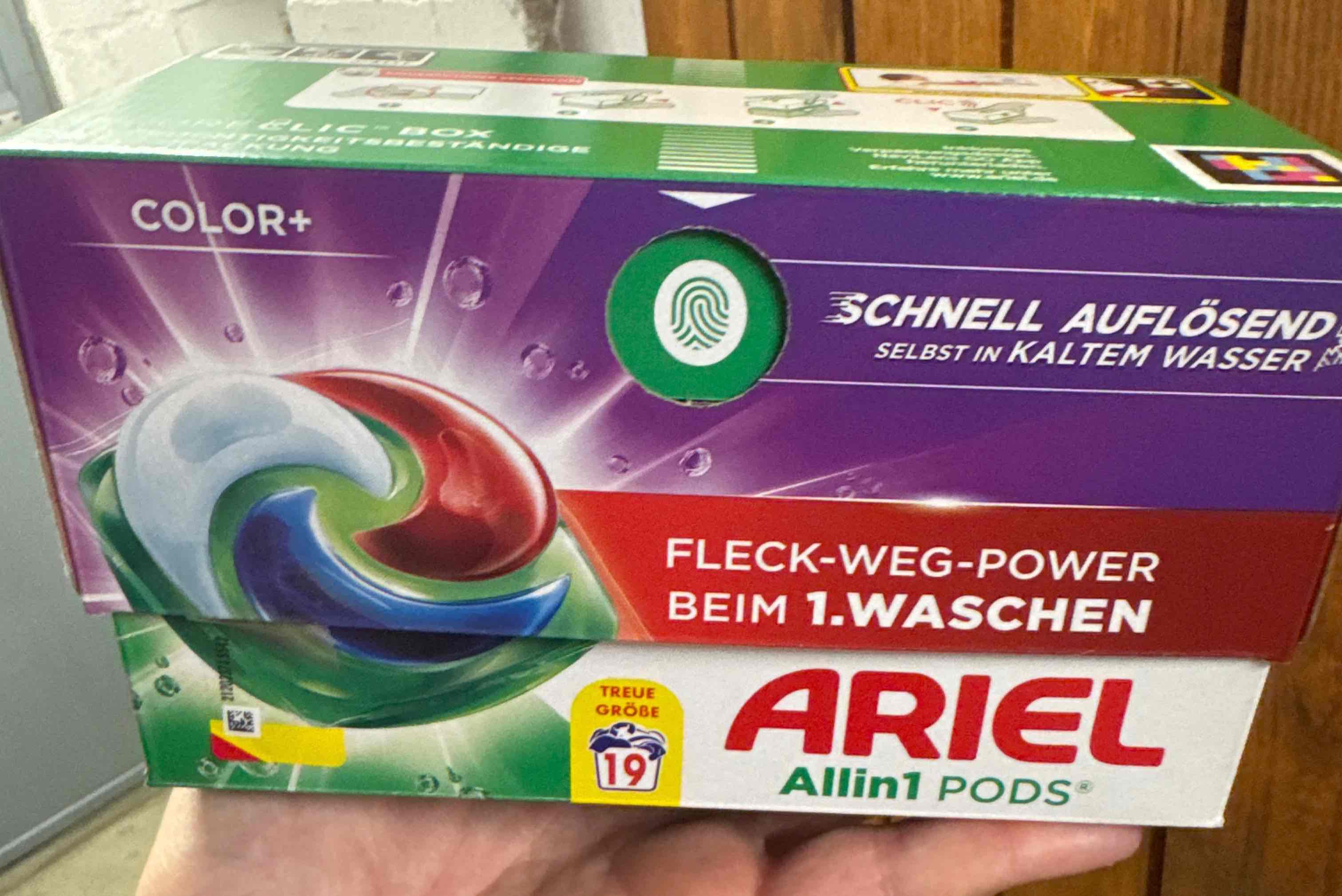 Ariel AllInOne PODS color+