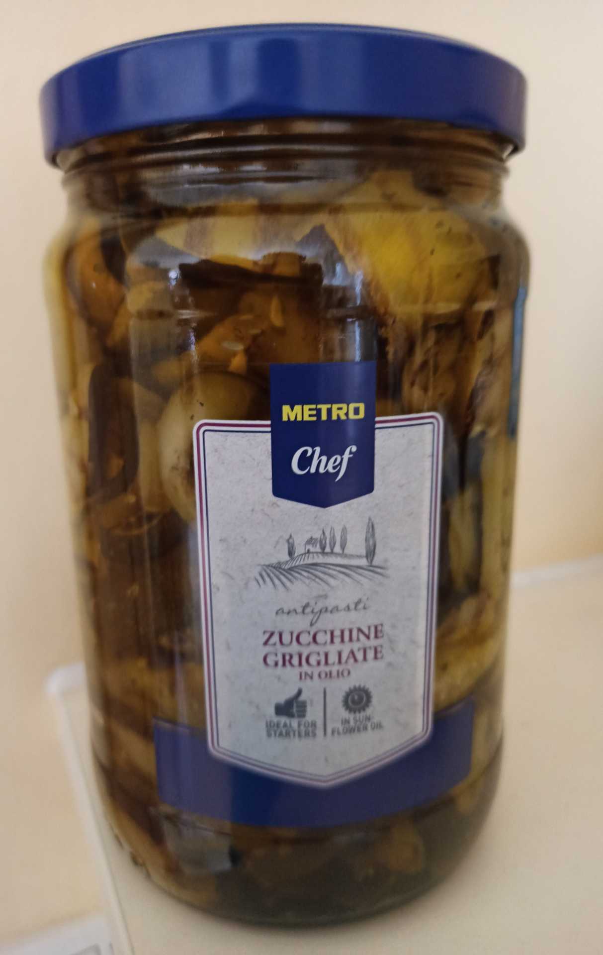 Zucchini gegrillt