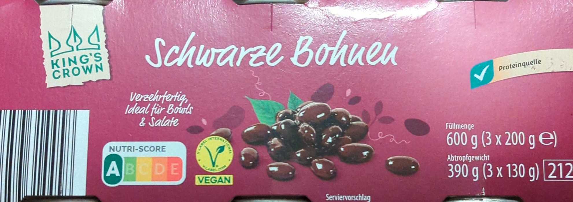 Schwarze Bohnen