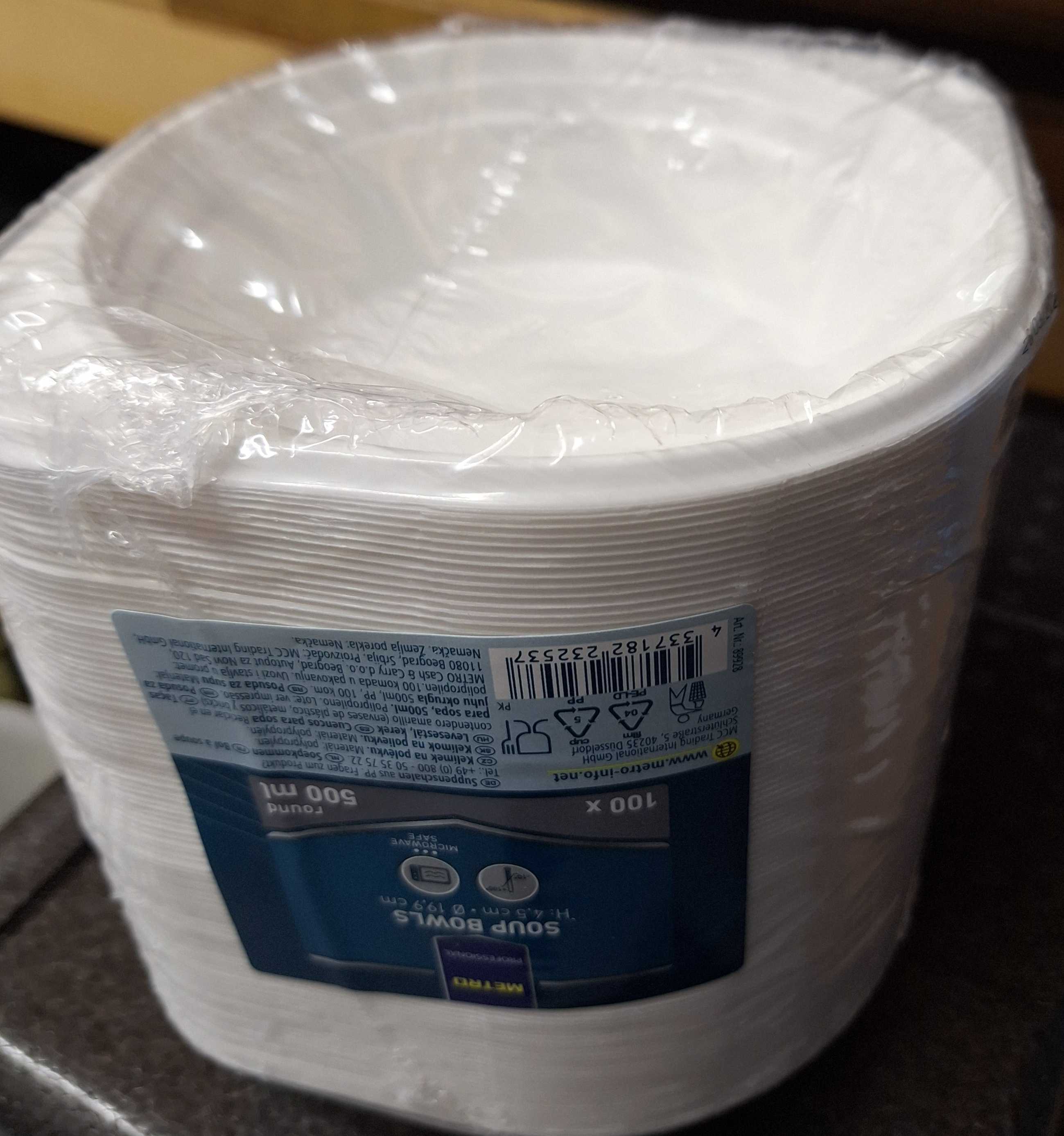 Plastik Suppenteller