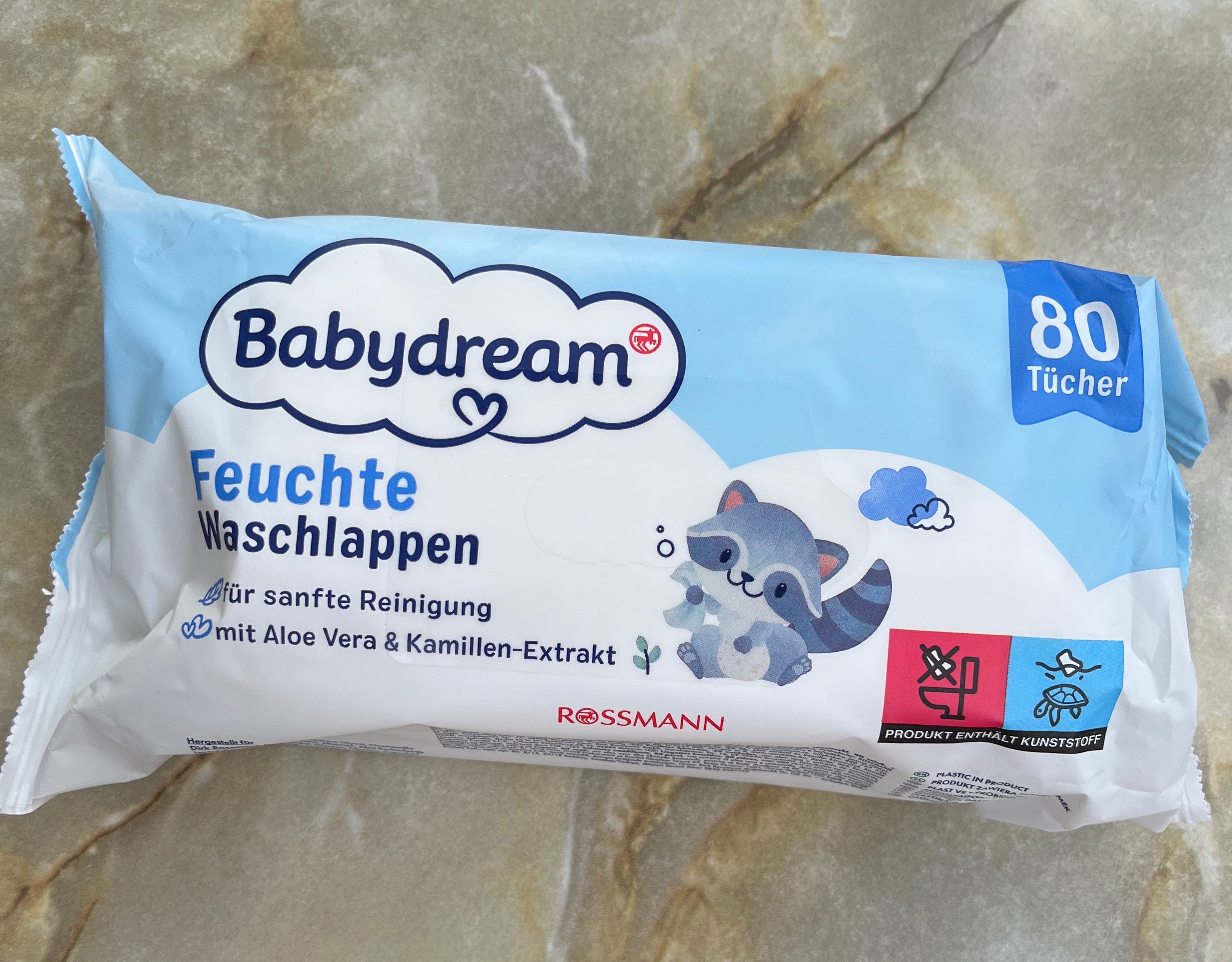 Feuchte Waschlappen