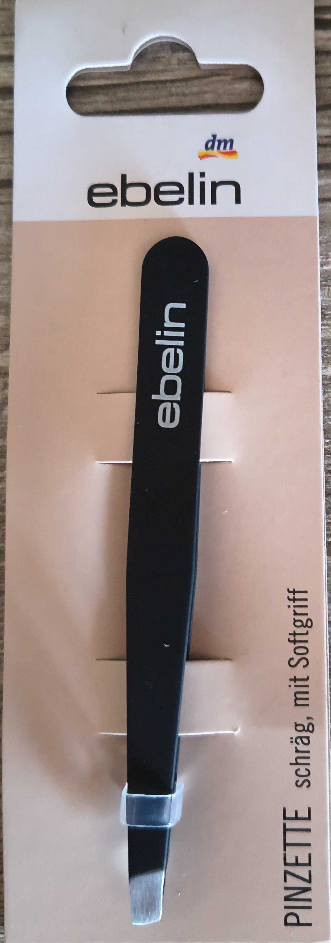 Pinzette schräg, mit Softgriff