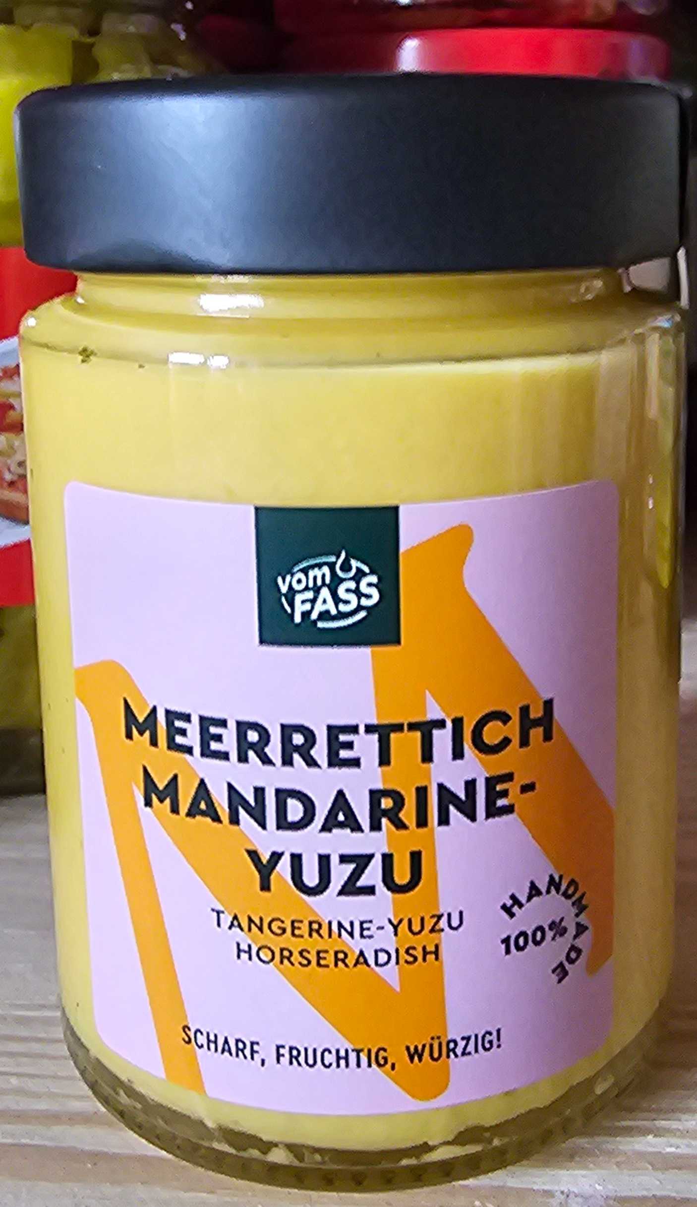Aufstrich Meerrettich  Mandarine Yuzu