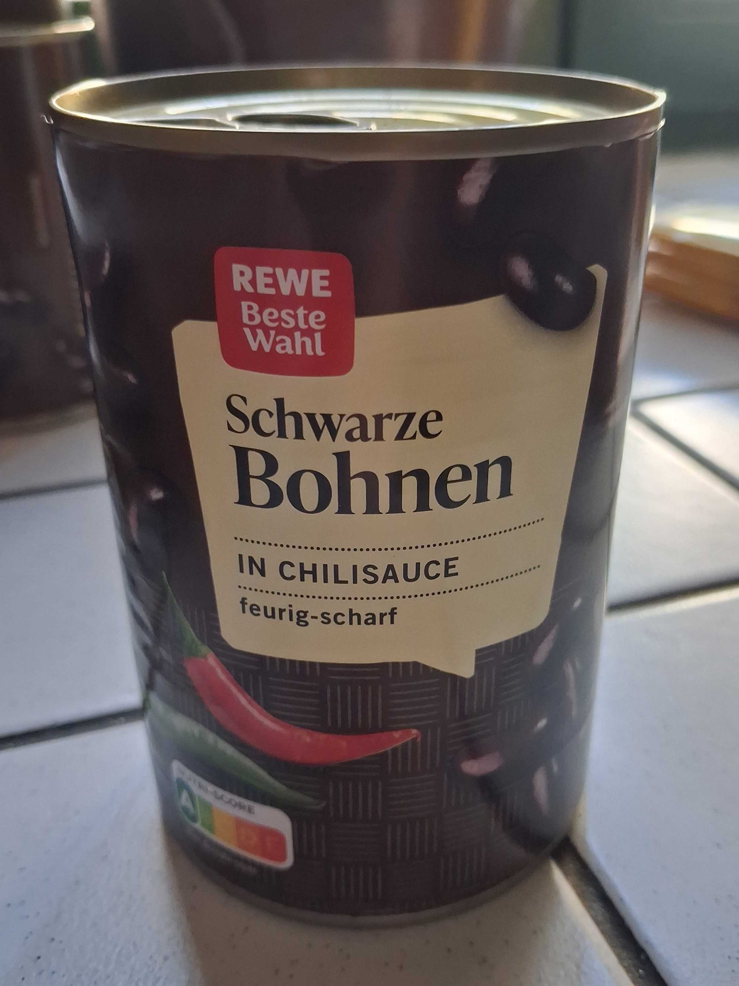 Schwarze Bohnen in Chilisauce