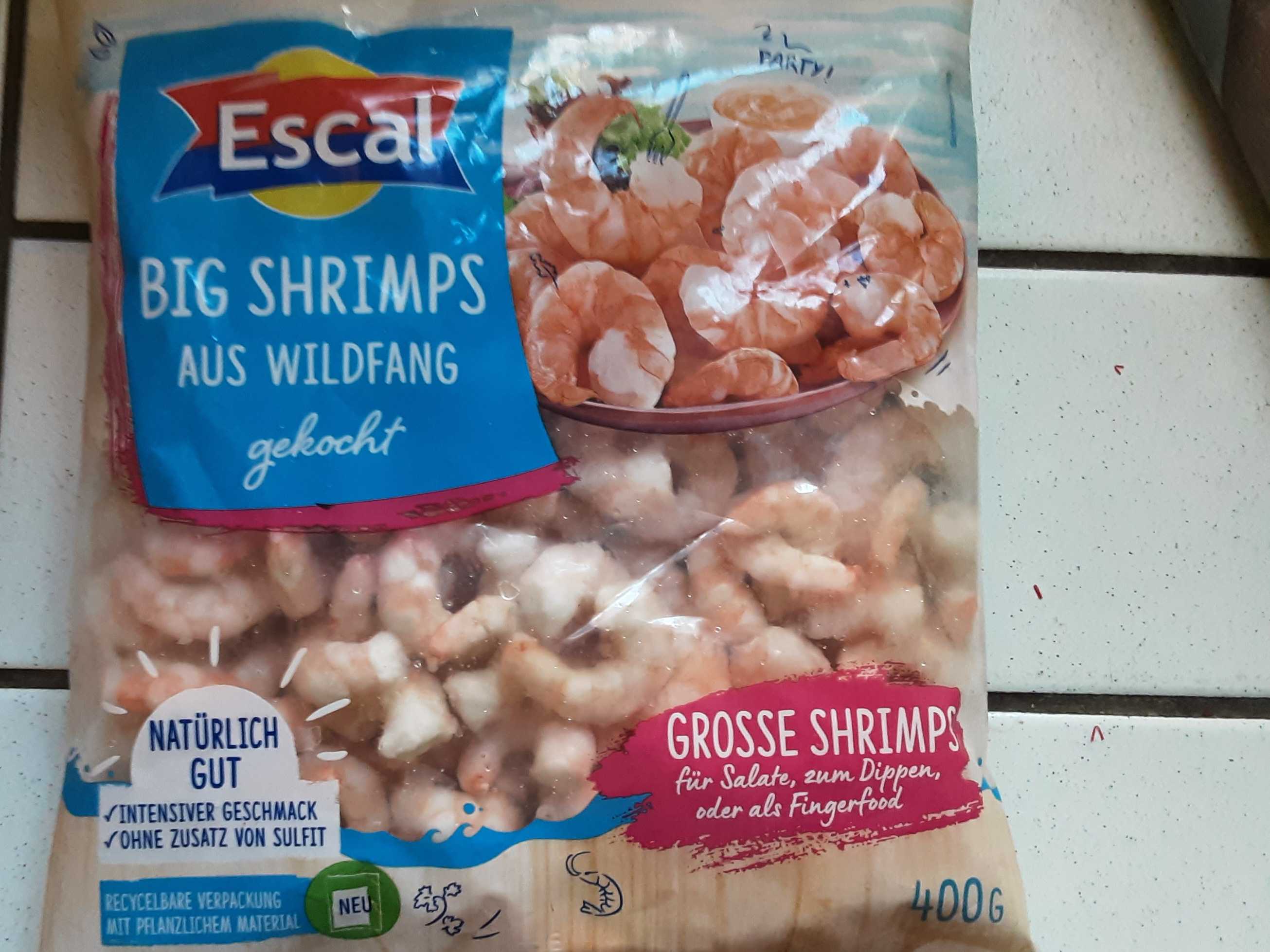 Shrimps, groß 