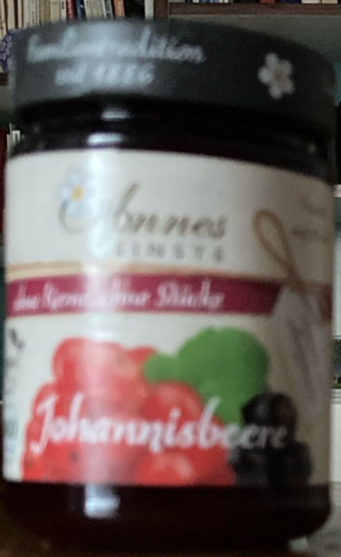 Johannisbeeraufstrich rot&sw
