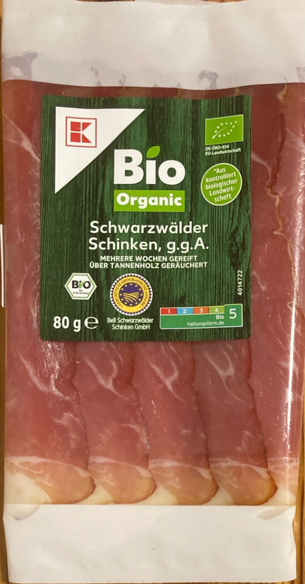 Schwarzwälder Schinken, K-Bio