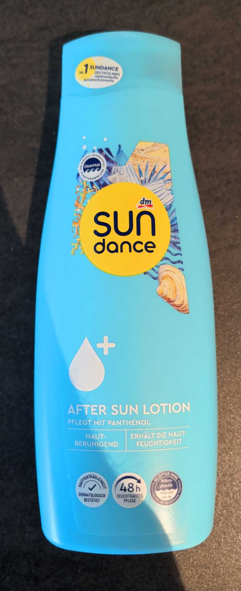 After sun lotion