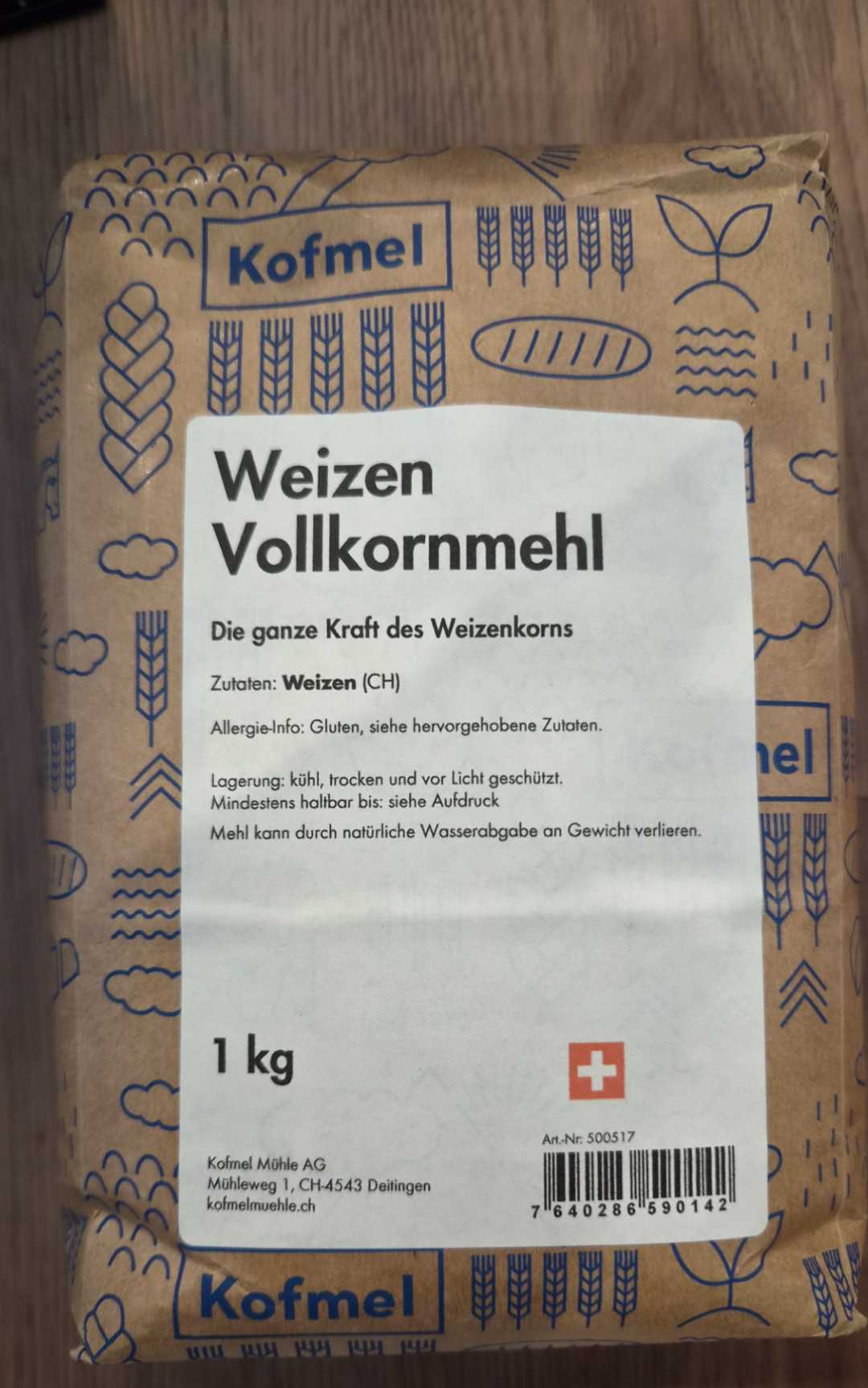 Weizen Vollkornmehl
