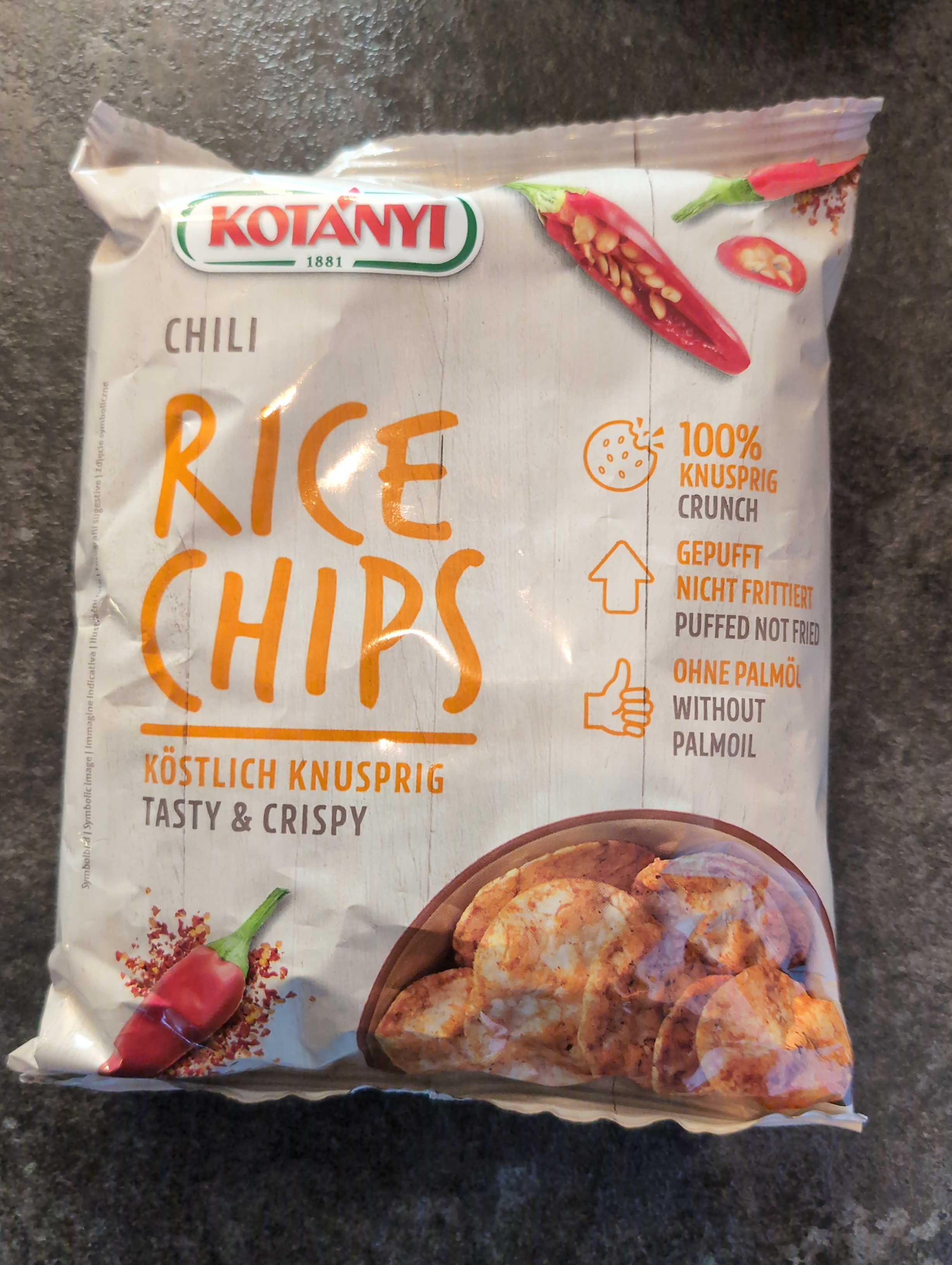 Chili Rice Chips