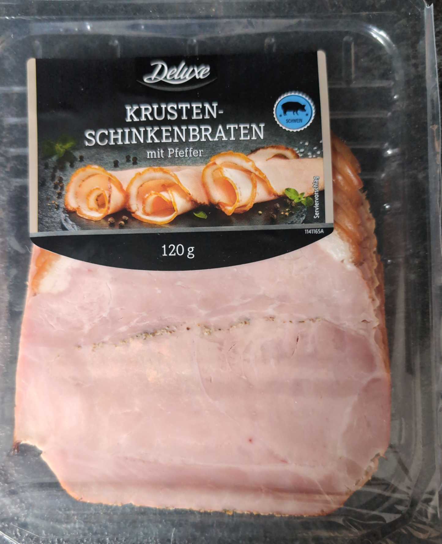 Krustenbraten mit Pfeffer