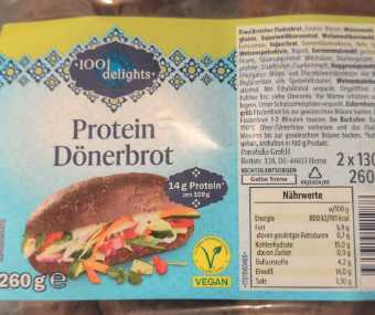 Protein Dönerbrot