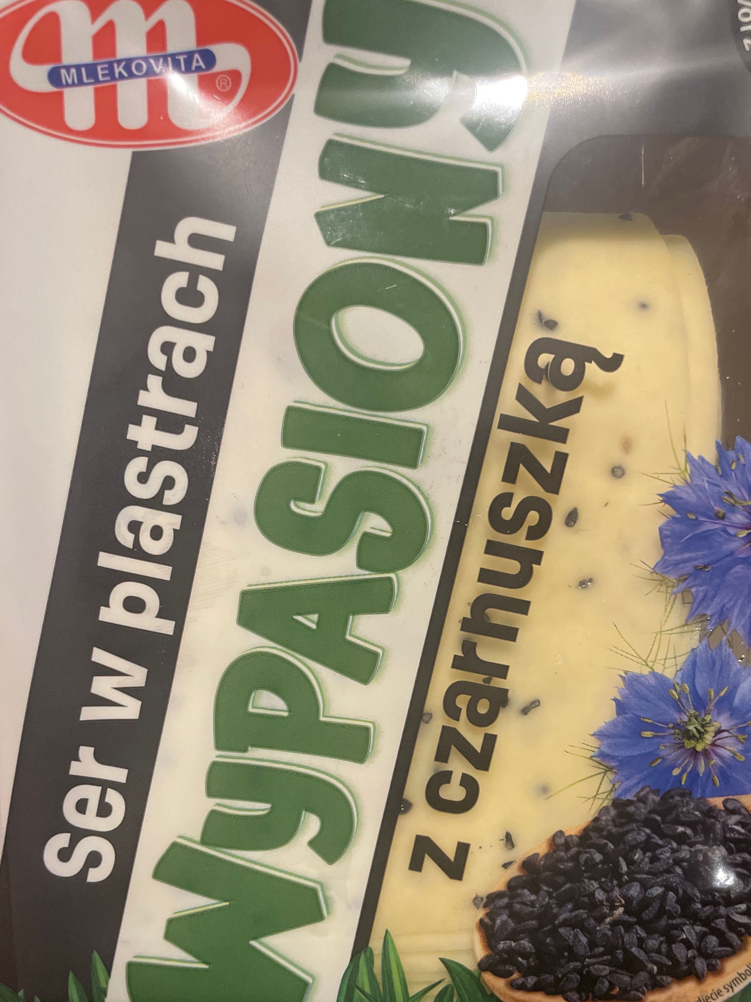 ser w plastrach Wypasiony z czarnuszka