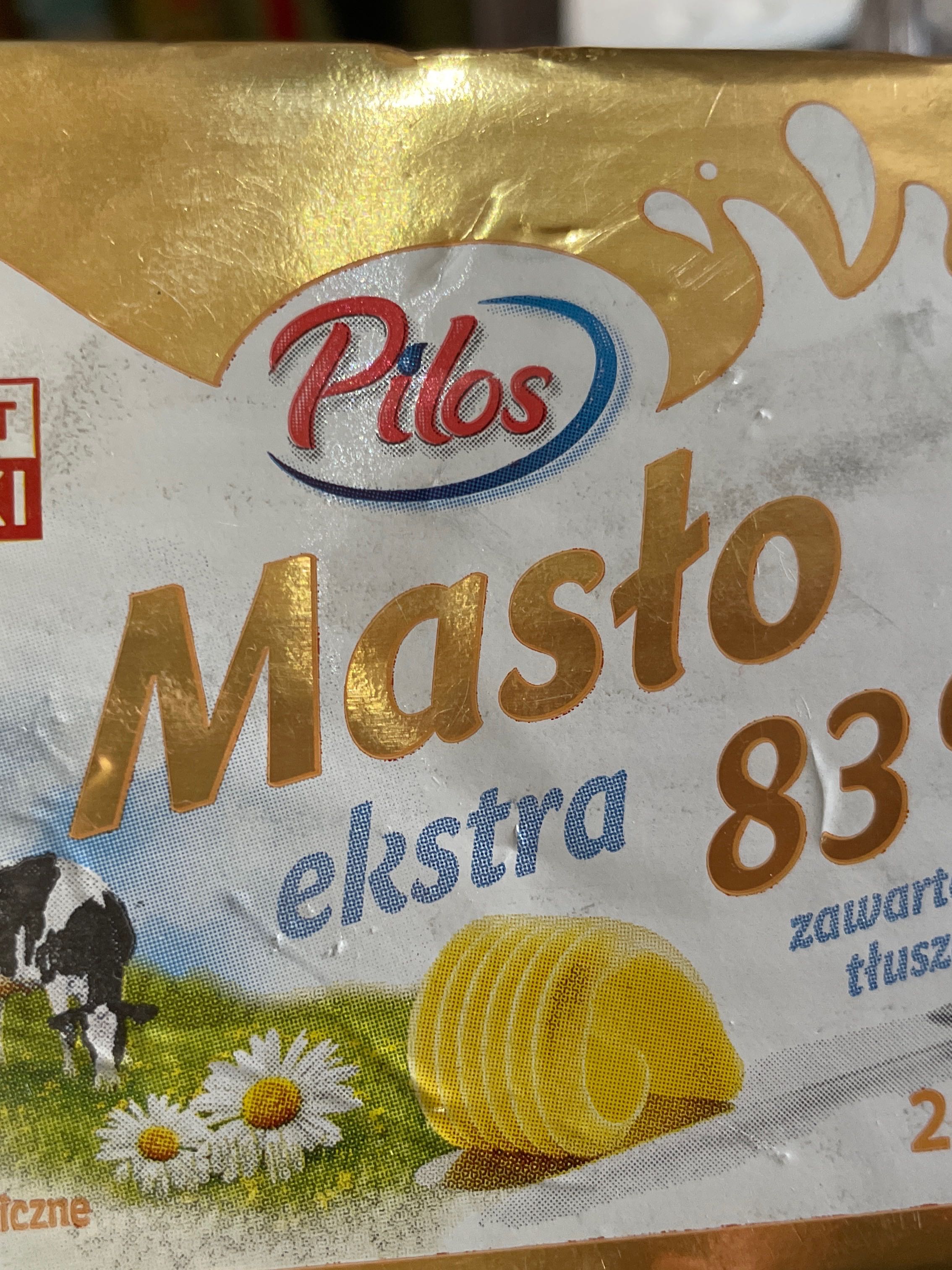 Maslo ekstra 83% tluszczu